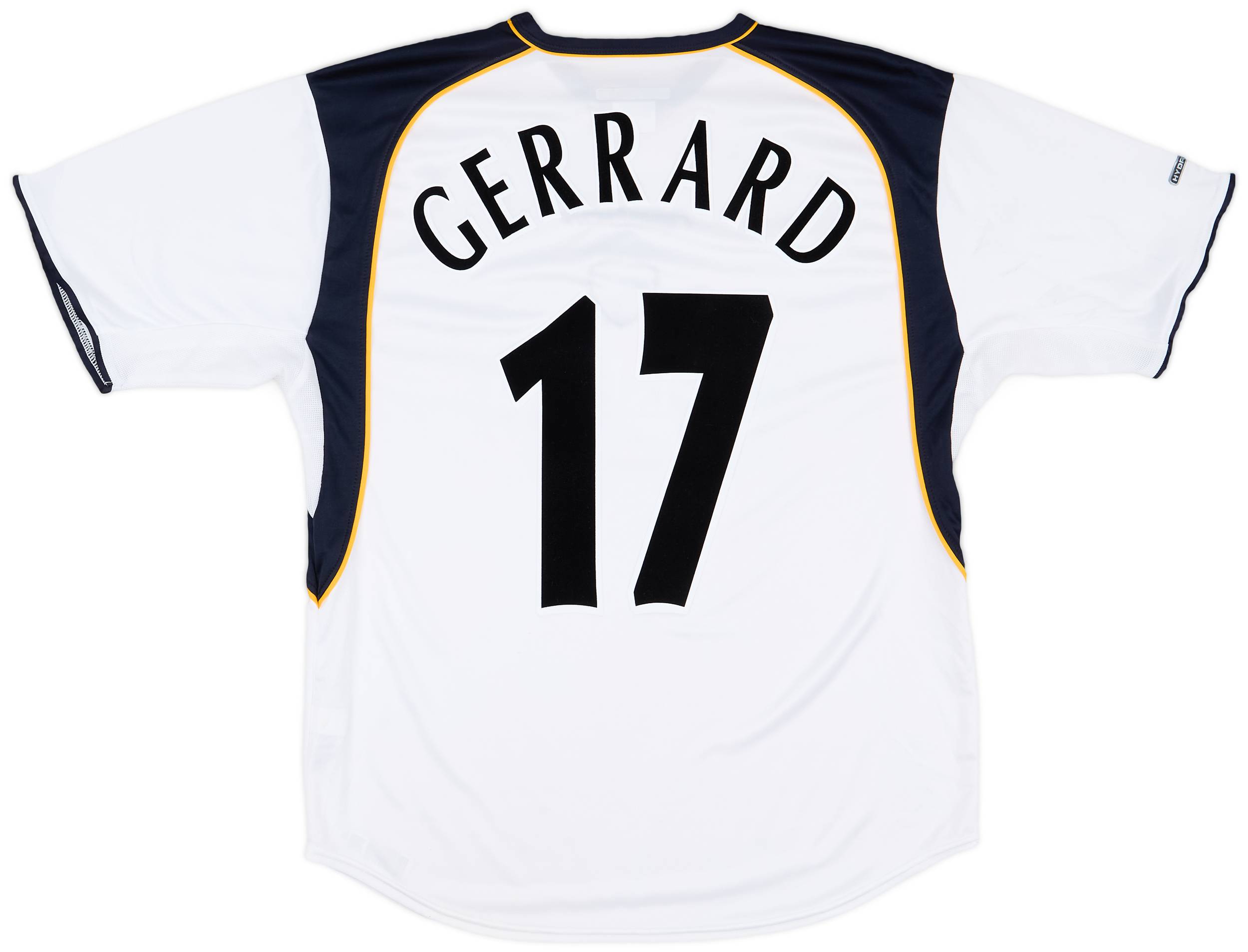 2001-03 Liverpool Away Shirt Gerrard #17 - 6/10 - (M)