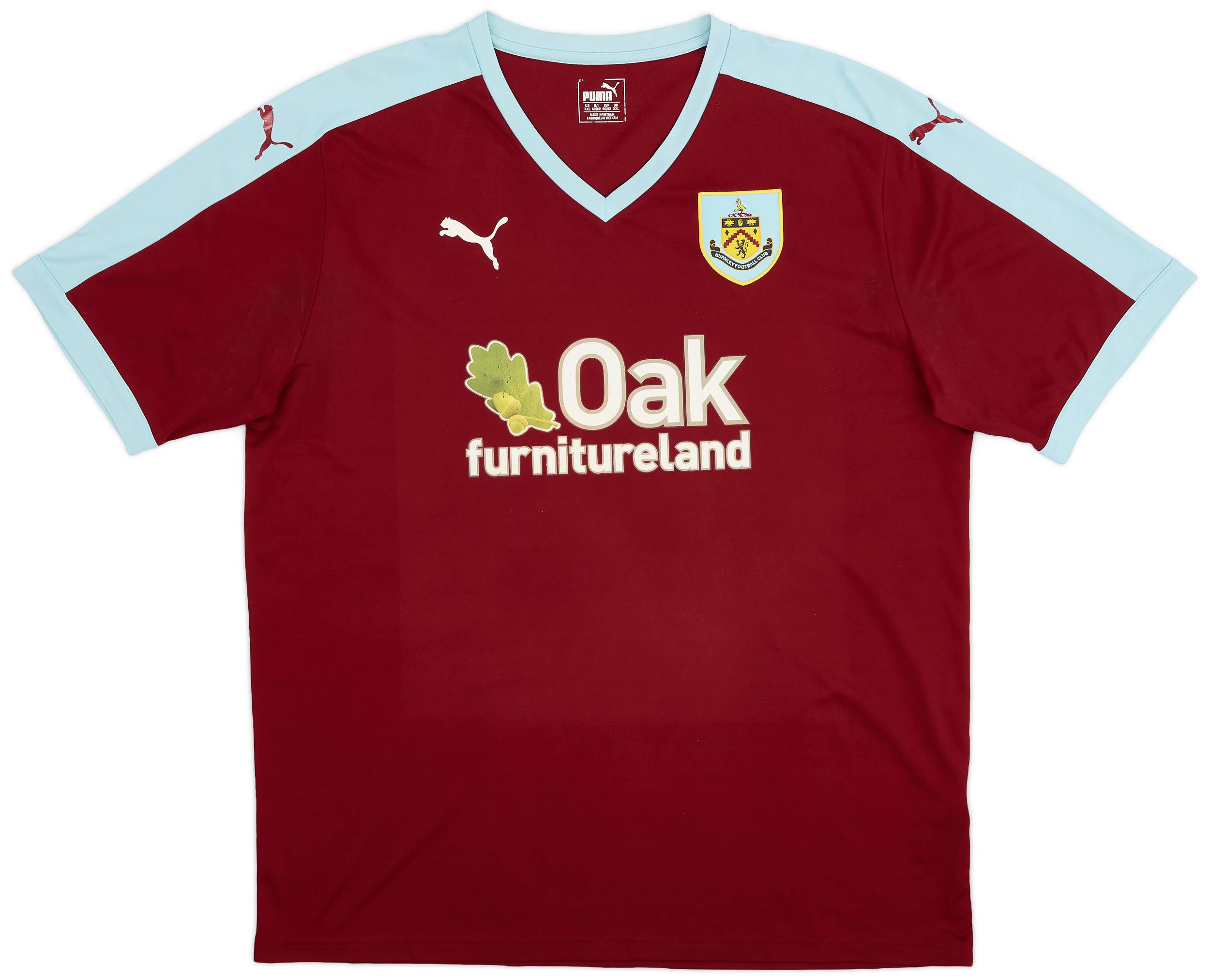2015-16 Burnley Home Shirt - 7/10 - (XXL)