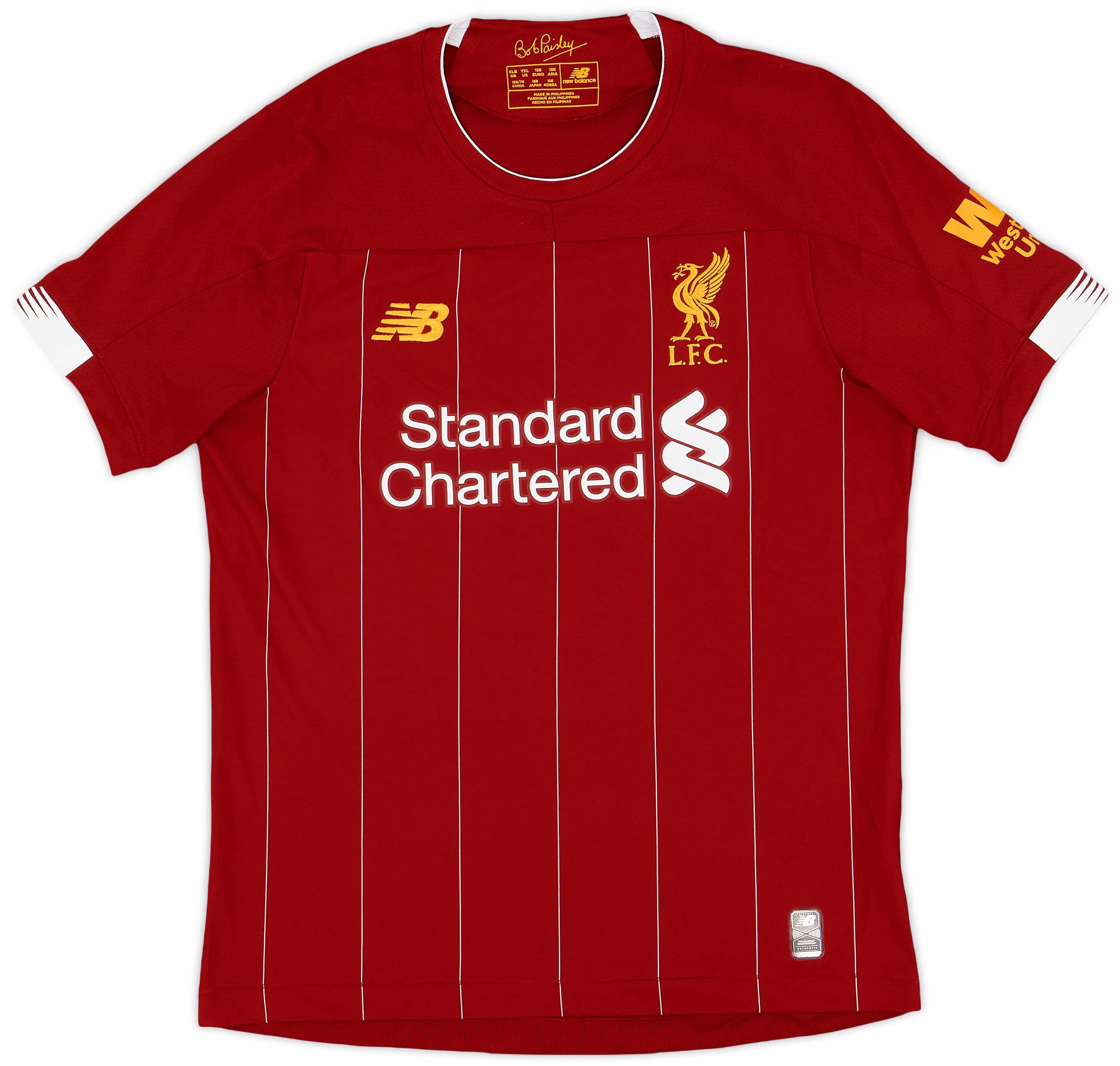 2019-20 Liverpool Home Shirt - 9/10 - (XL.Boys)