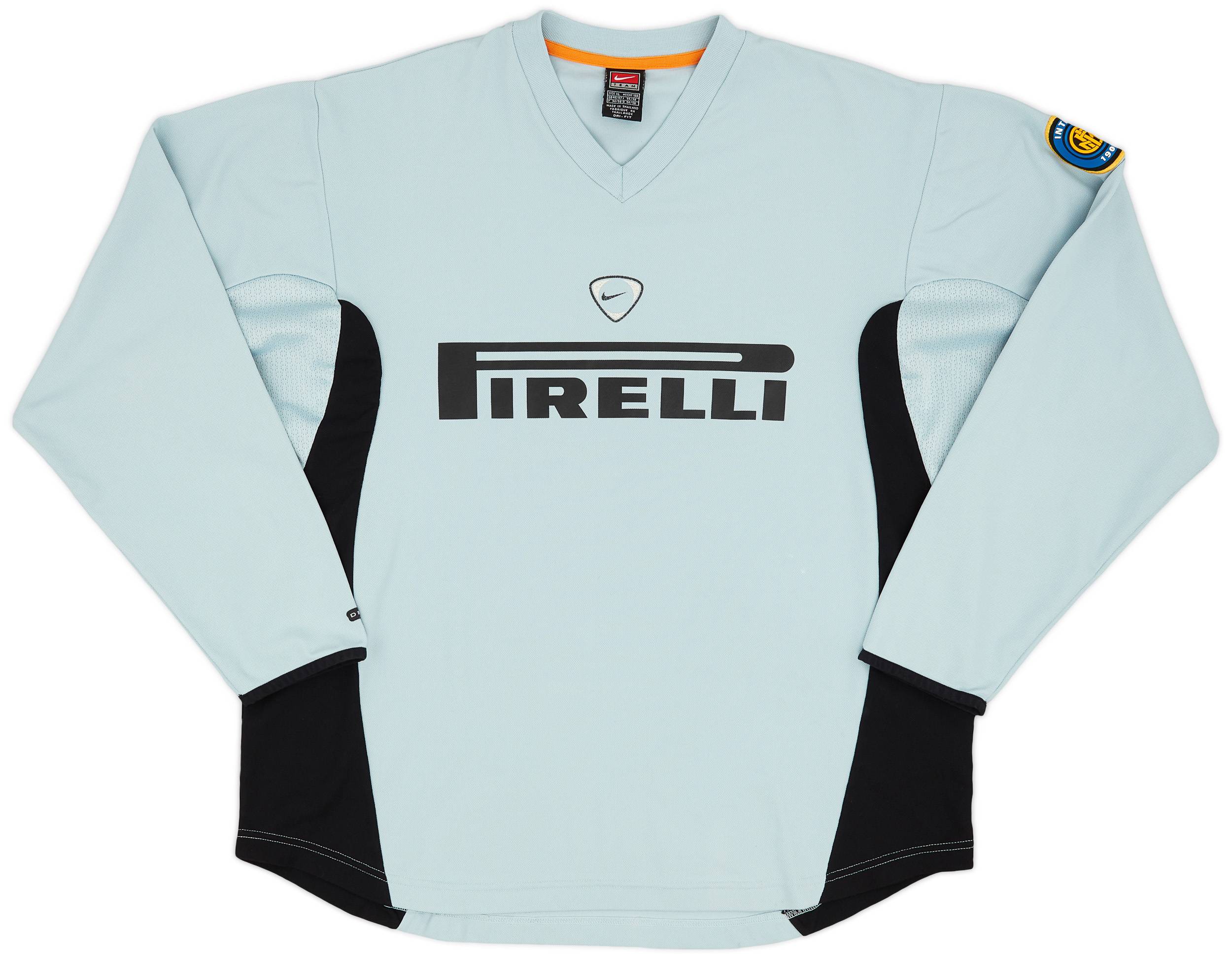 2000-01 Inter Milan Nike Sweat Top - 8/10 - (XL)