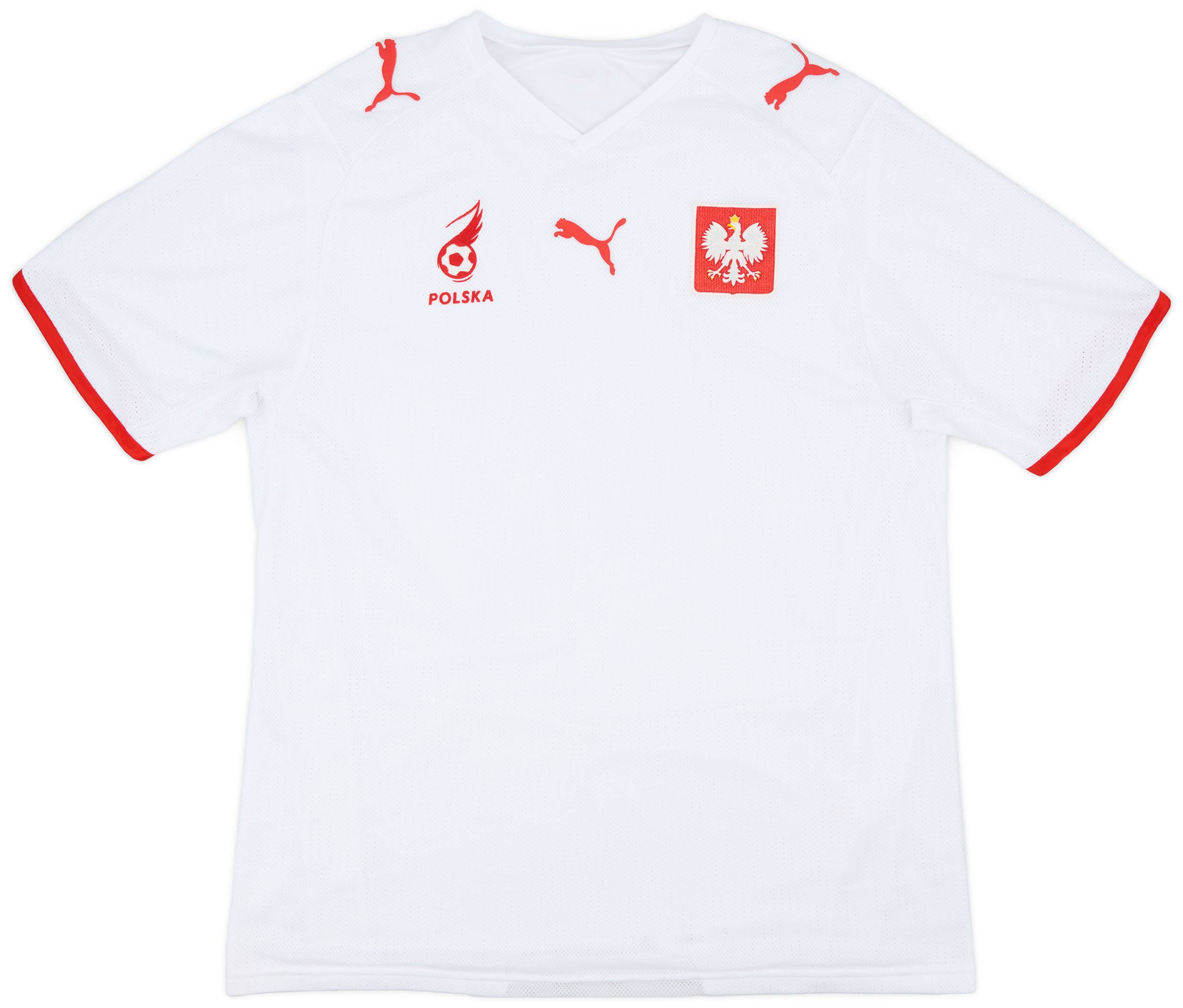 2008 Poland Home Shirt - 8/10 - (L)