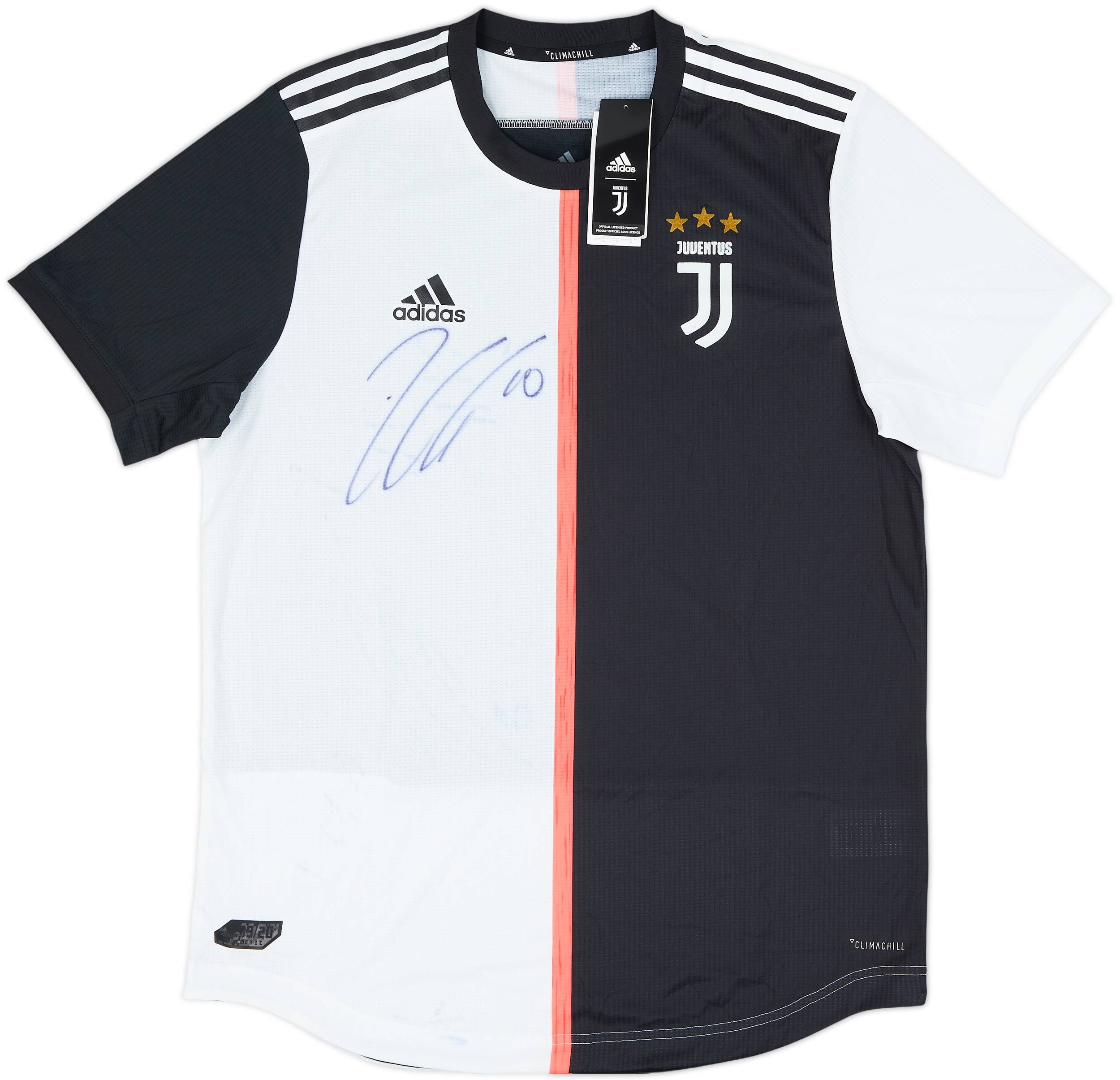 2019-20 Juventus Player Issue Signed Home Shirt (L)