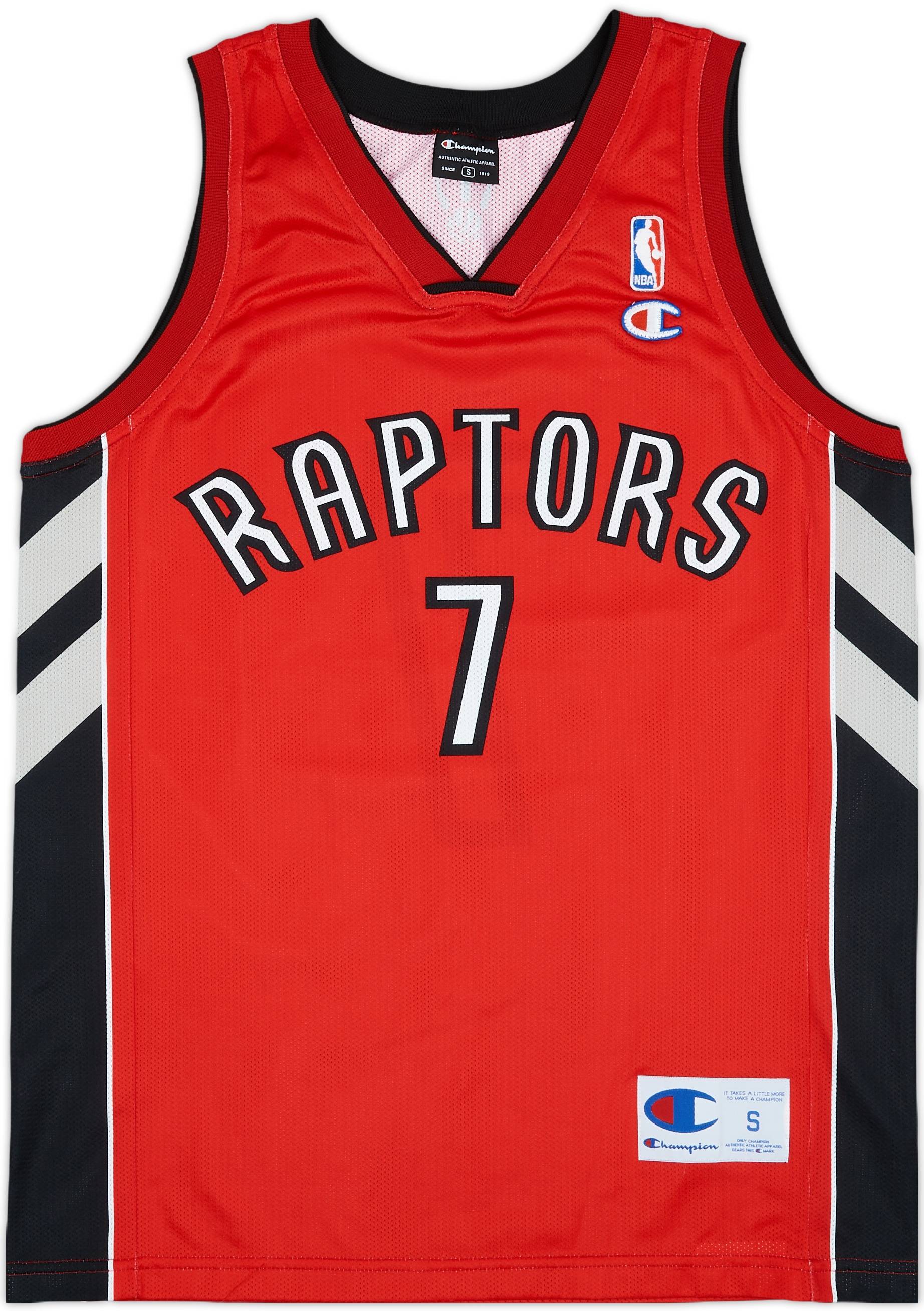 2006-10 Toronto Raptors Bargnani #7 Champion Away Jersey - 9/10 - (S)