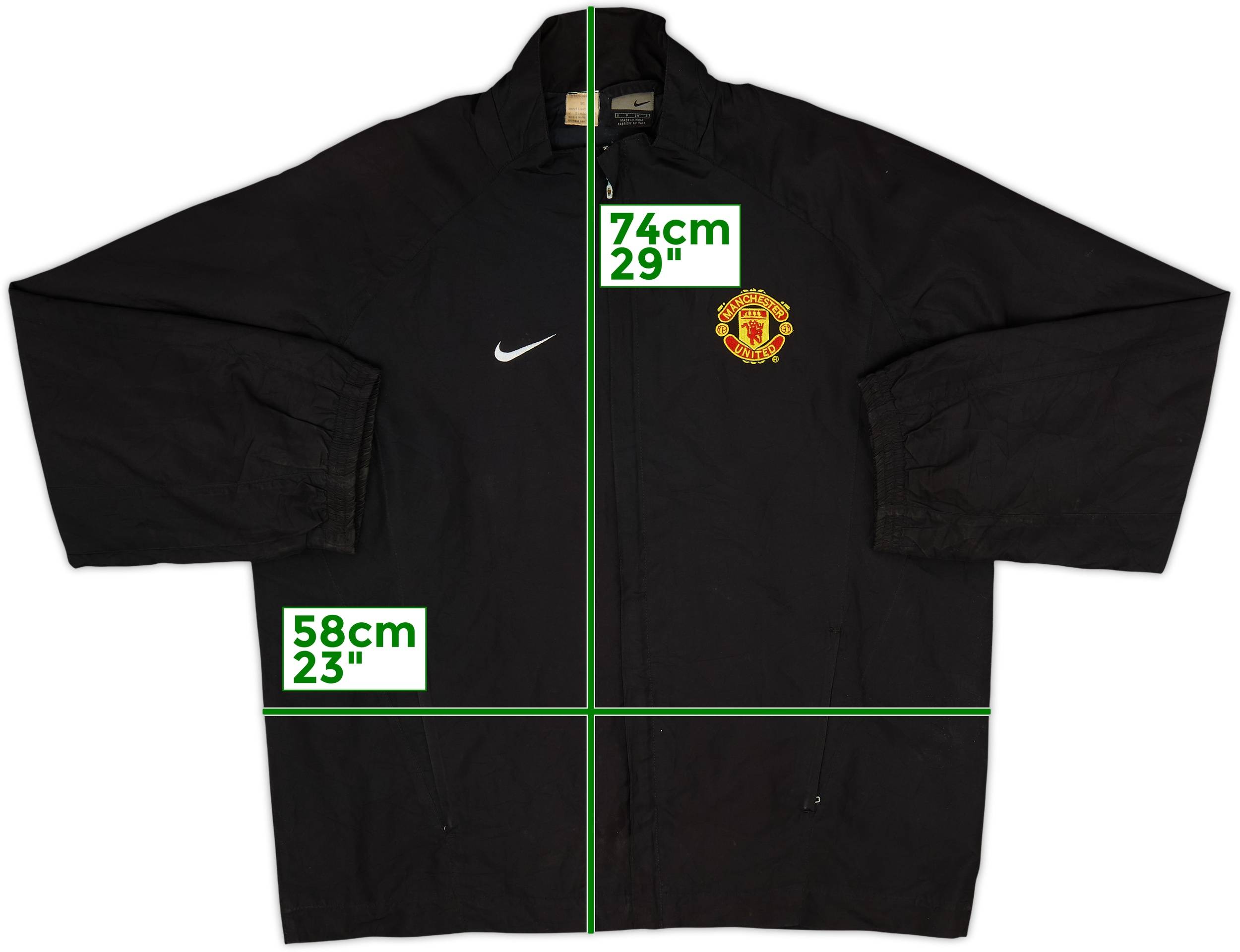 2003-04 Manchester United Nike Track Jacket - 8/10 - (S)