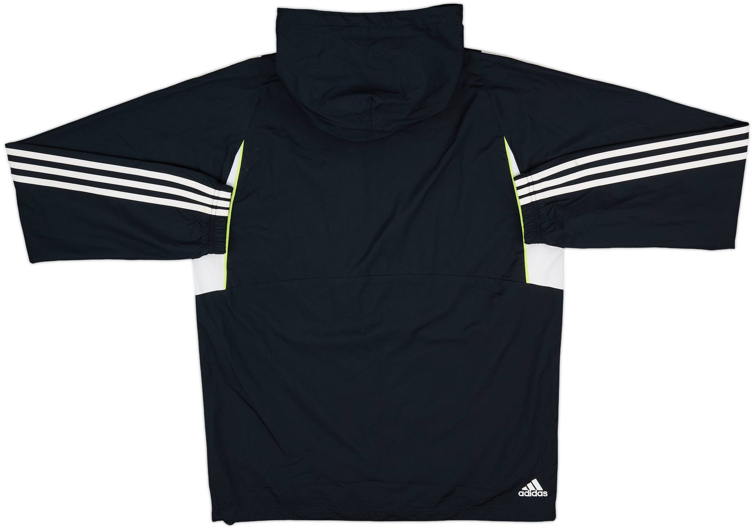 2007-08 Chelsea adidas CL Hooded Track Jacket - 7/10 - (M)