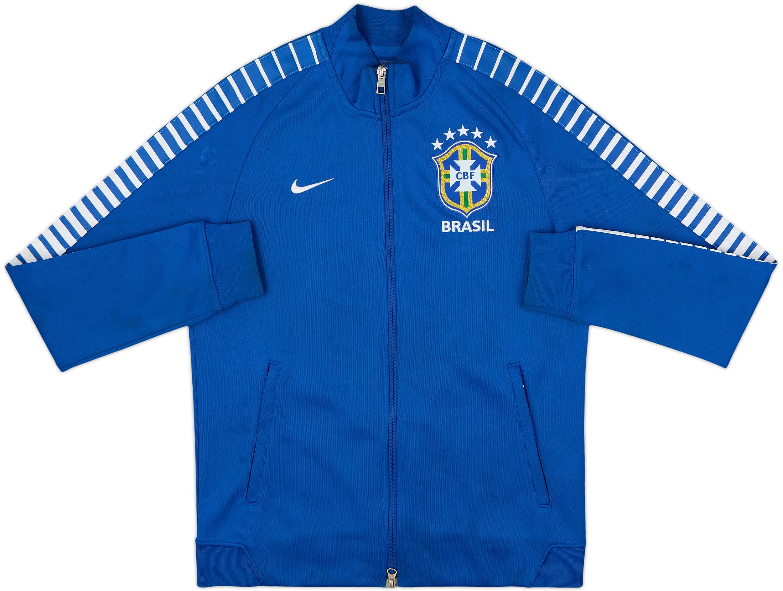2014-15 Brazil Nike Track Jacket - 6/10 - (M)