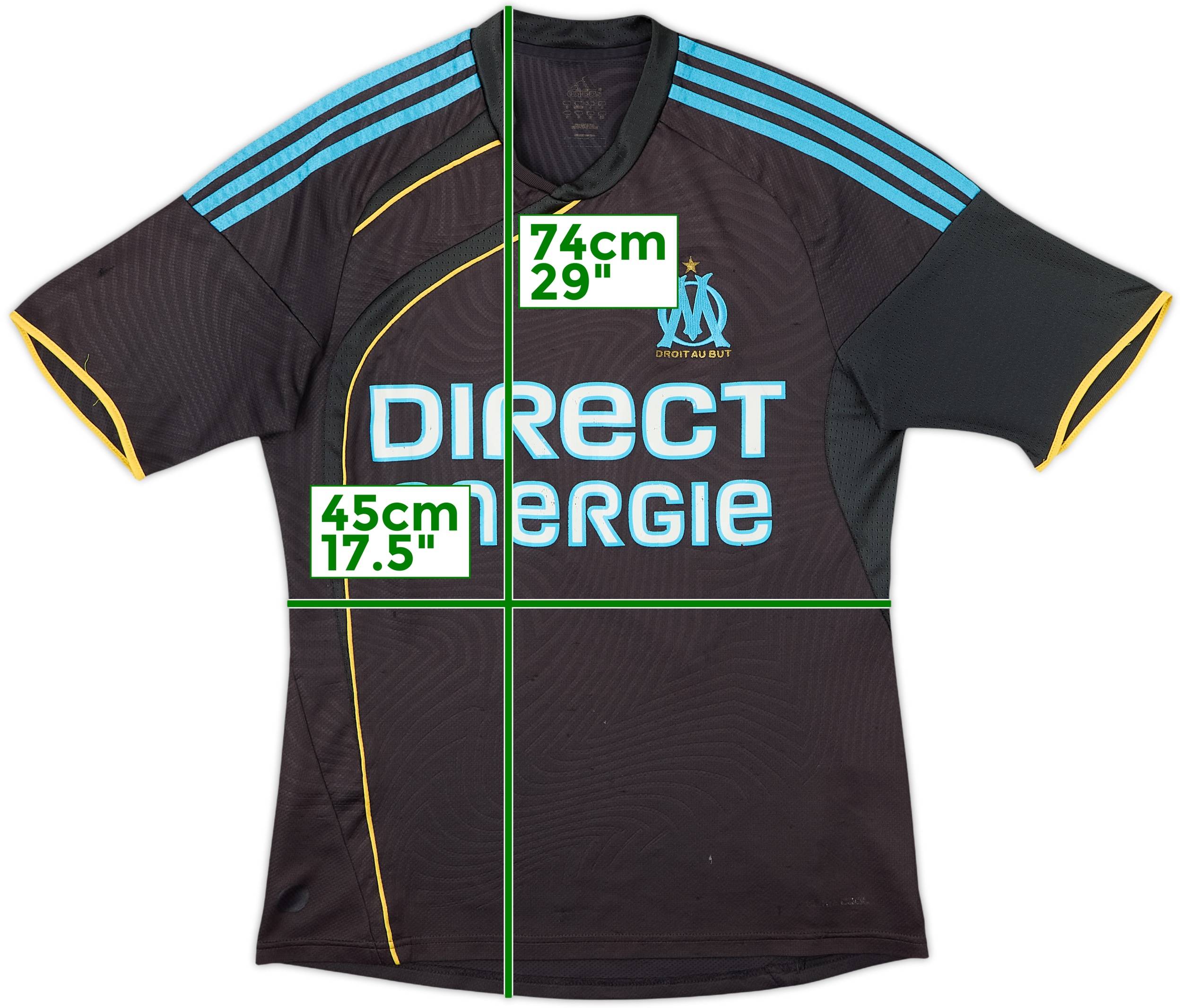 2009-10 Olympique Marseille Third Shirt - 7/10 - (S)