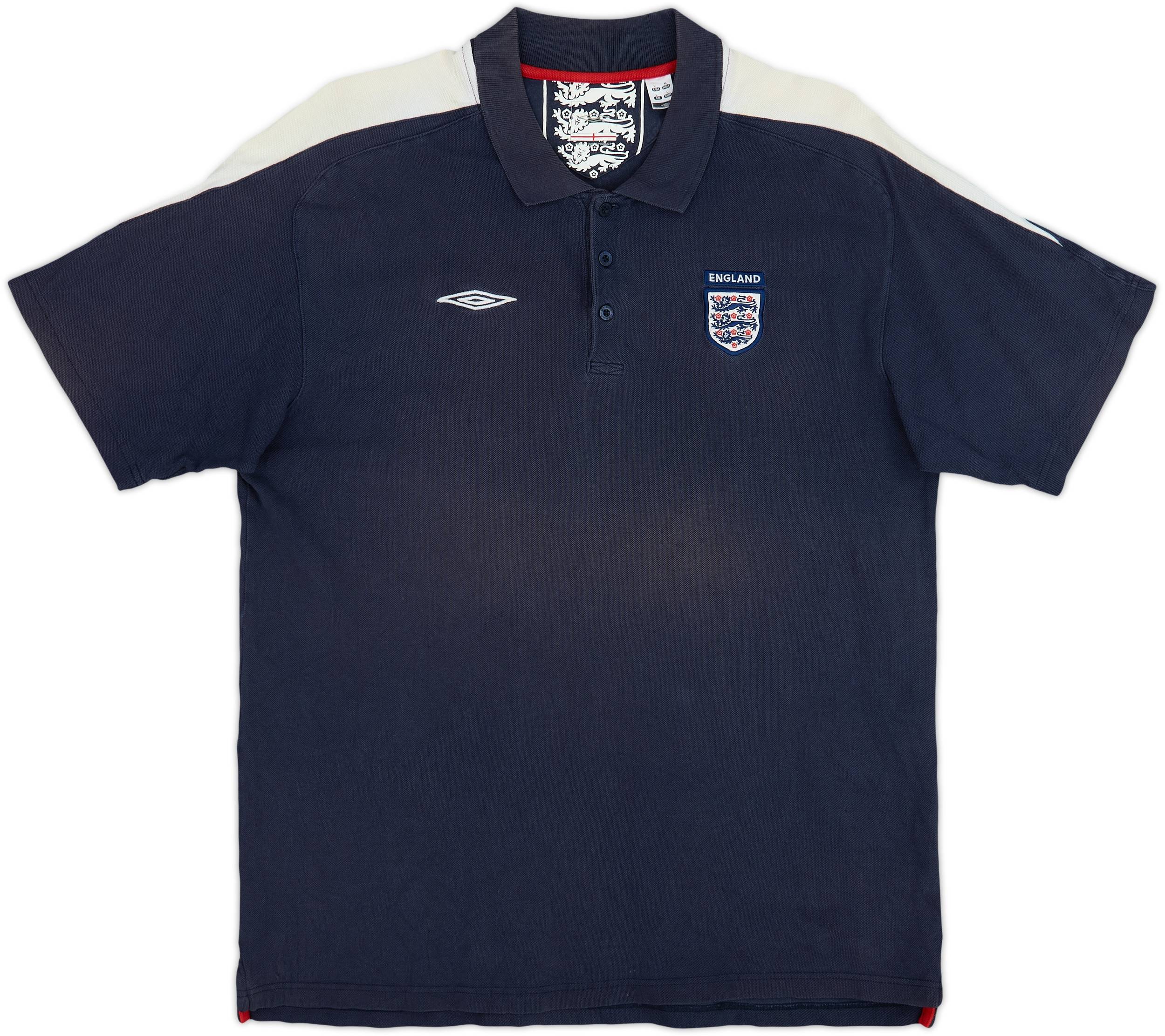 2006-07 England Umbro Polo Shirt - 6/10 - (L)