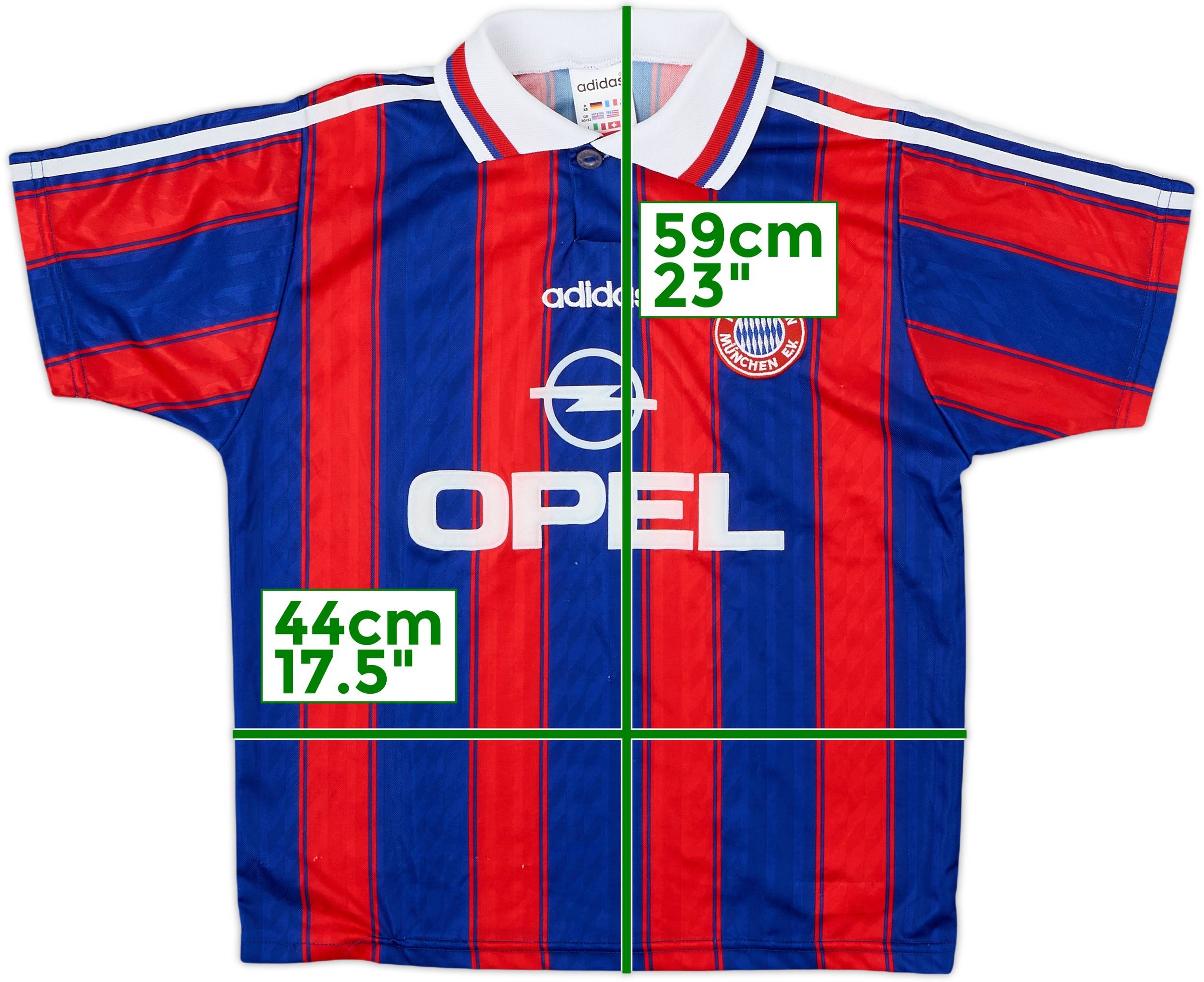 1995-97 Bayern Munich Home Shirt - 9/10 - (M.Boys)