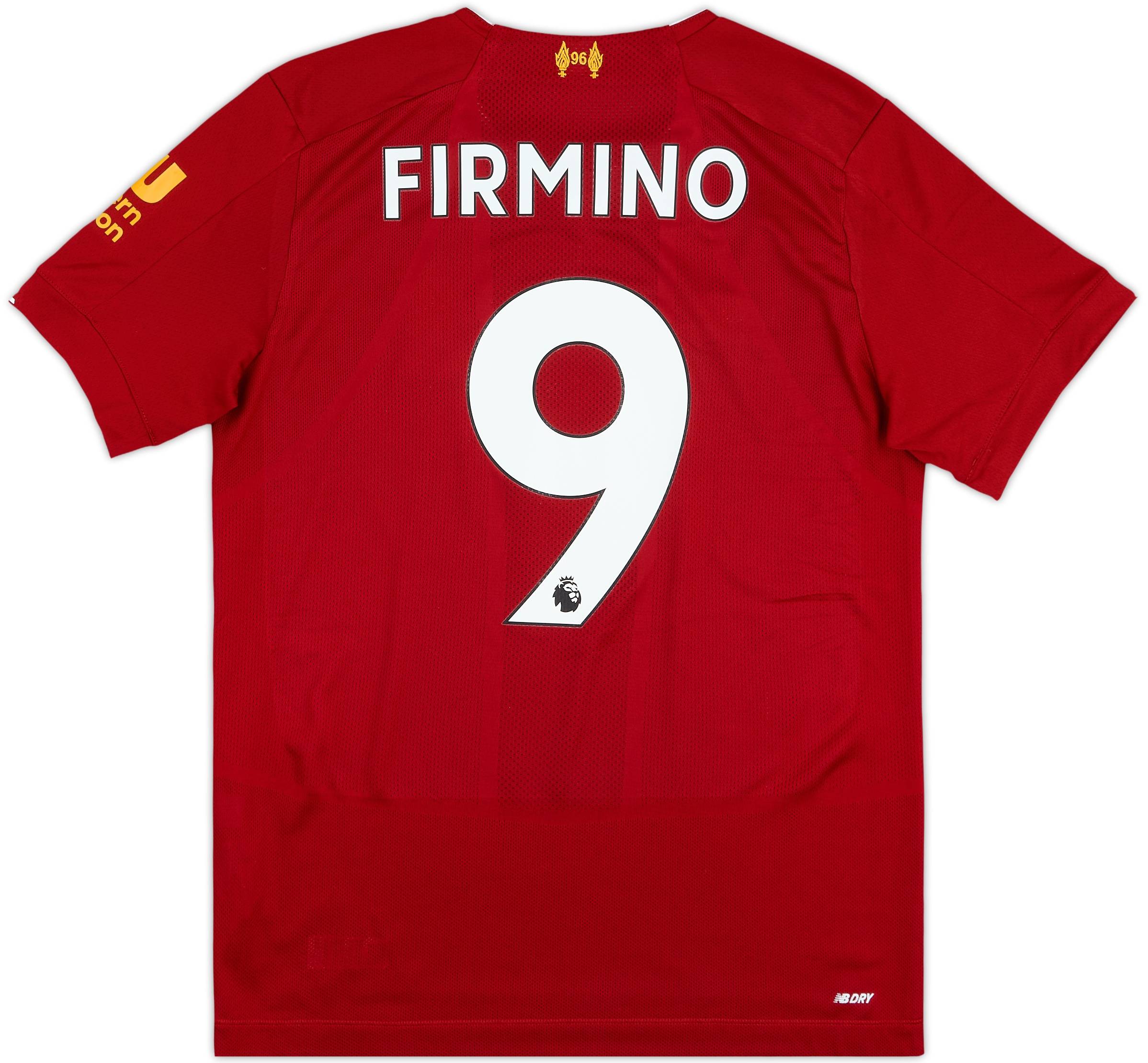 リバプール ユニフォームFIRMINO 9 2019-20 Liverpool Home Shirt Firmino #9 - 5/10 - (S)