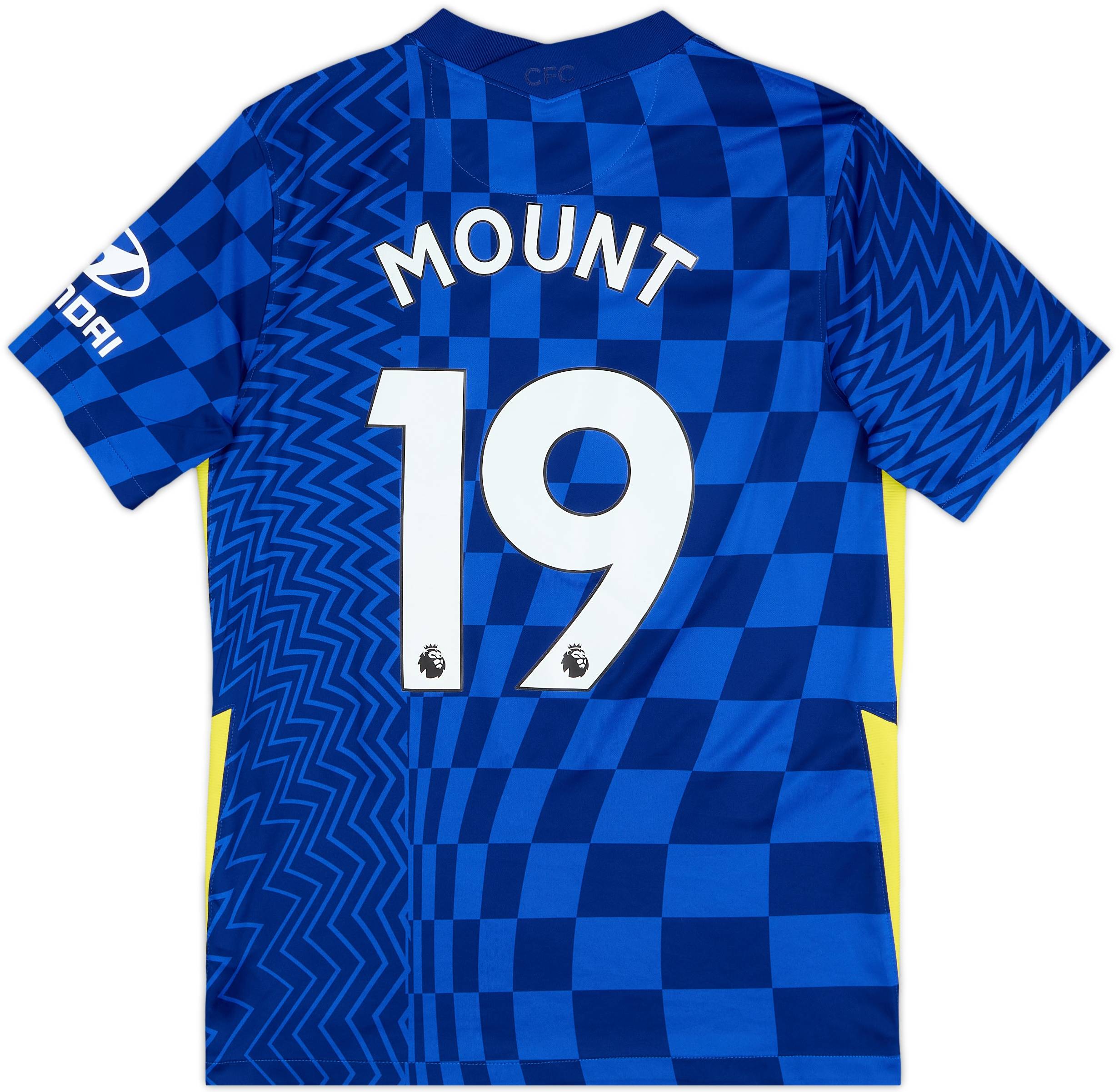 2021-22 Chelsea Home Shirt Mount #19 - 8/10 - (M)