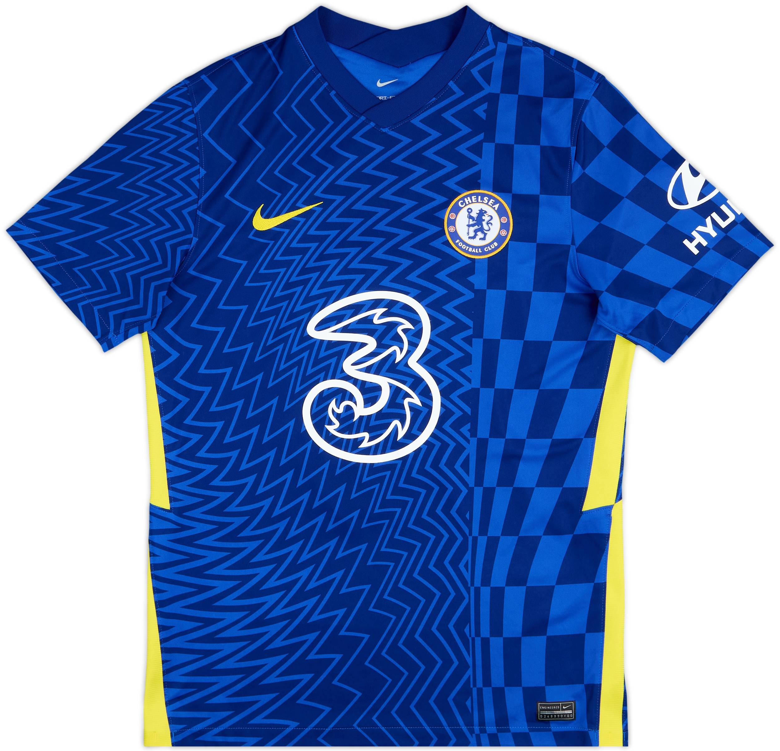 2021-22 Chelsea Home Shirt Mount #19 - 8/10 - (M)
