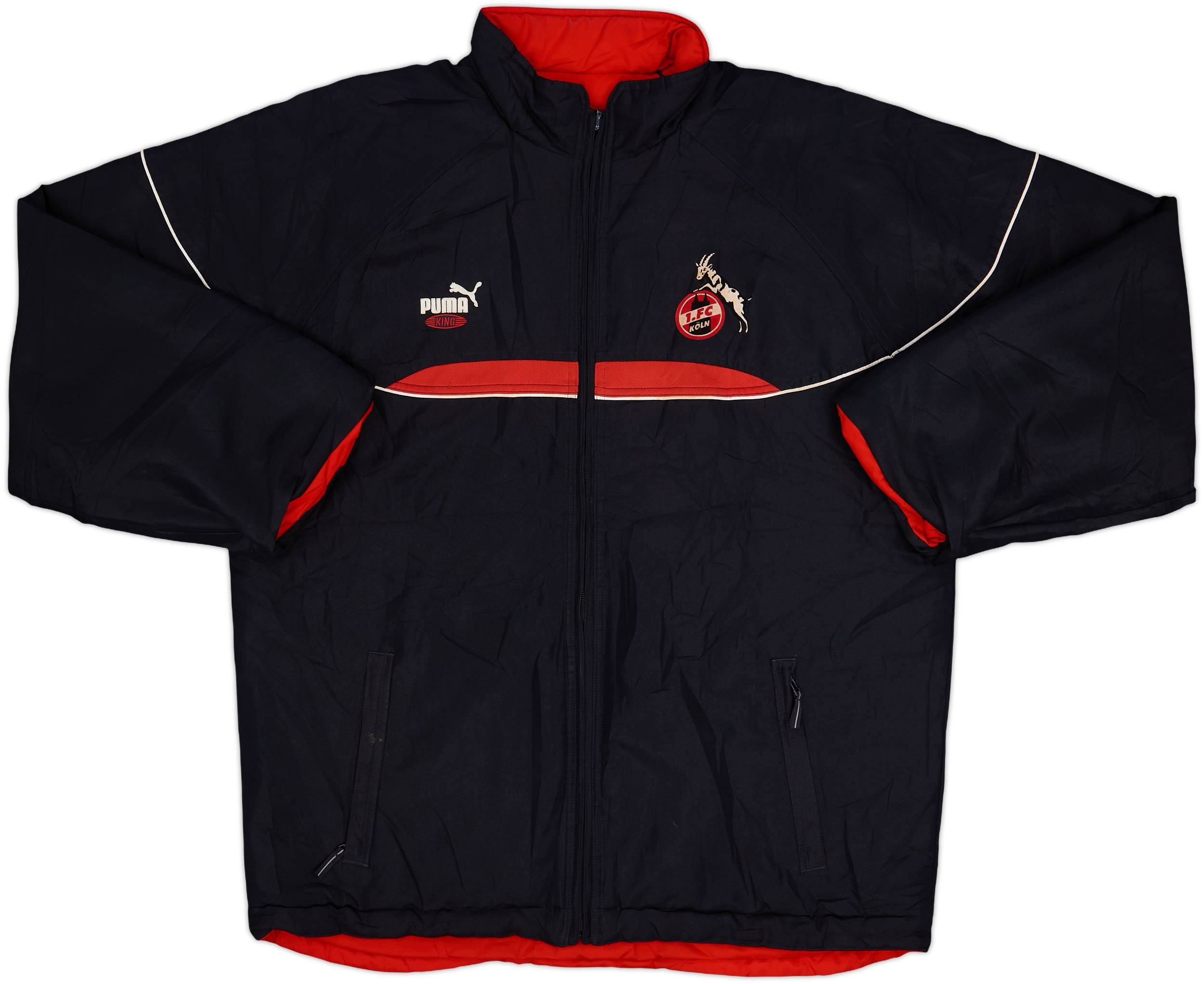 ジャケット 1998-99 Koln Puma Reversible Padded Bench Coat - 7/10 - (XL)