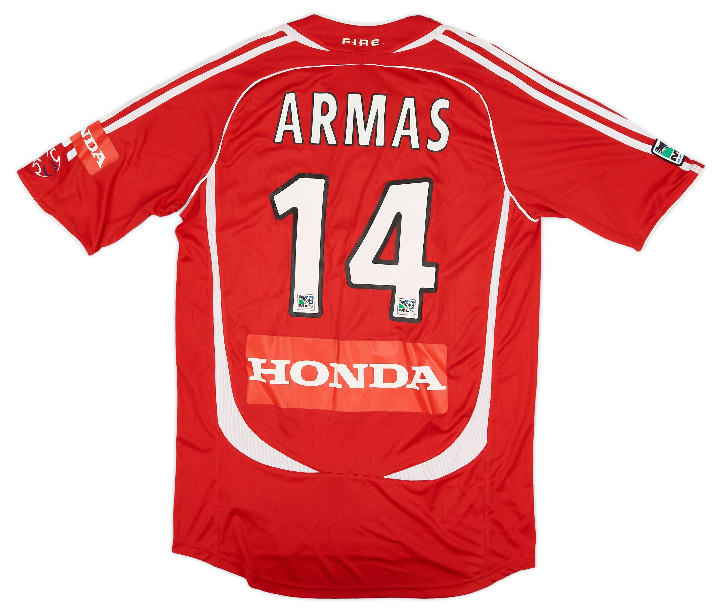 2006-07 Chicago Fire Home Shirt Armas #14 (M)