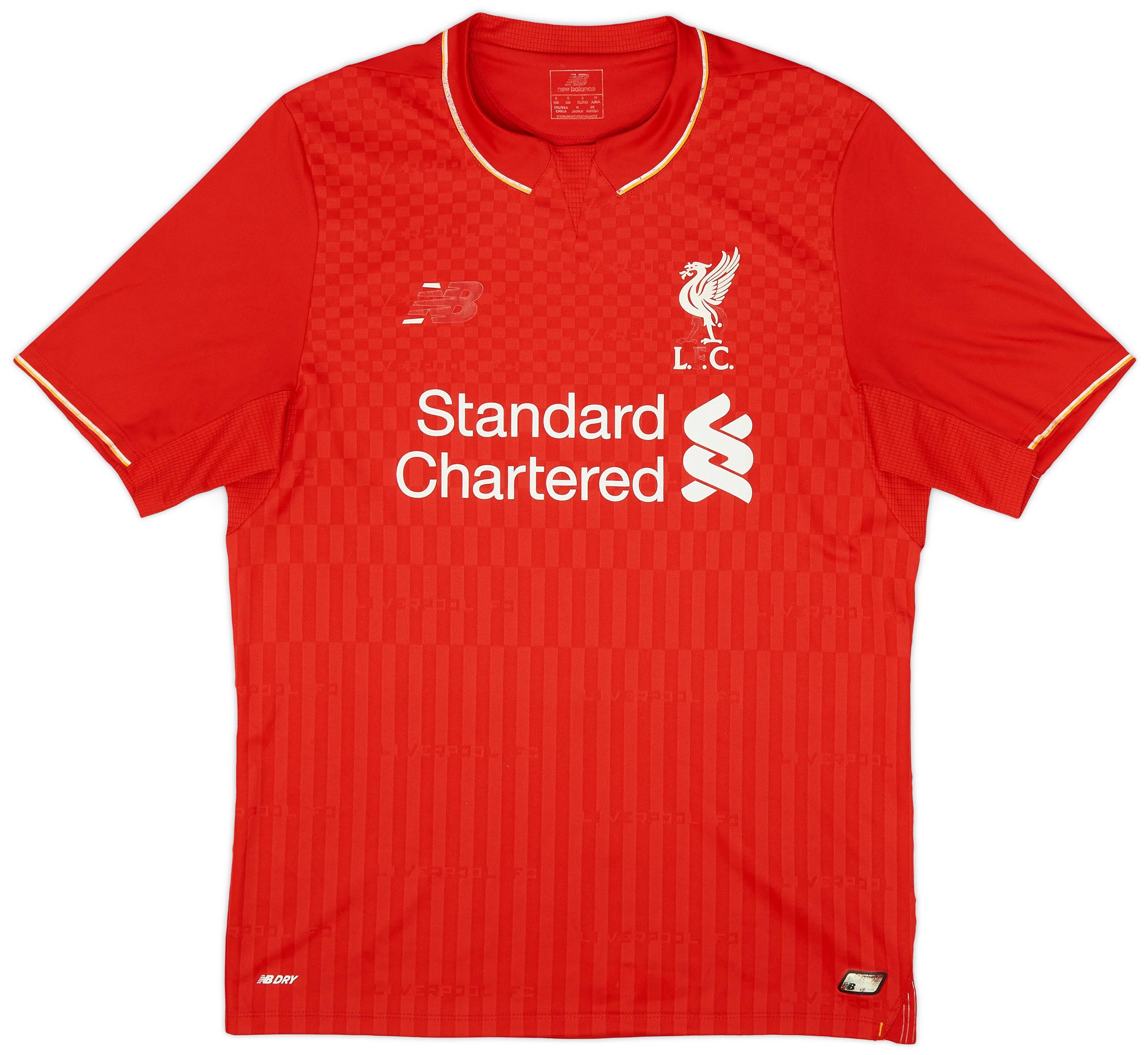 2015-16 Liverpool Home Shirt - 3/10 - (S)