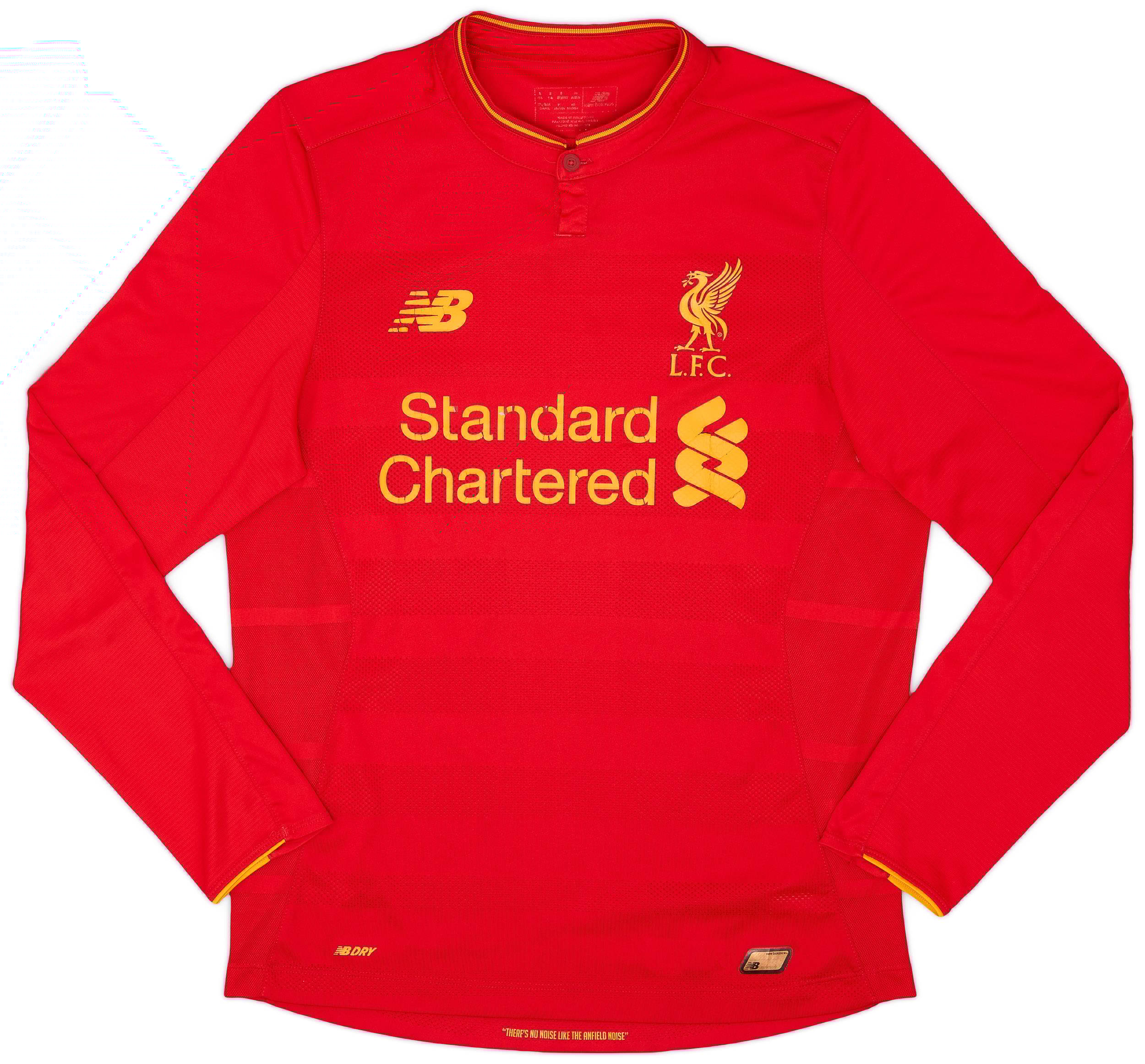 2016-17 Liverpool Home L/S Shirt - 5/10 - (S)