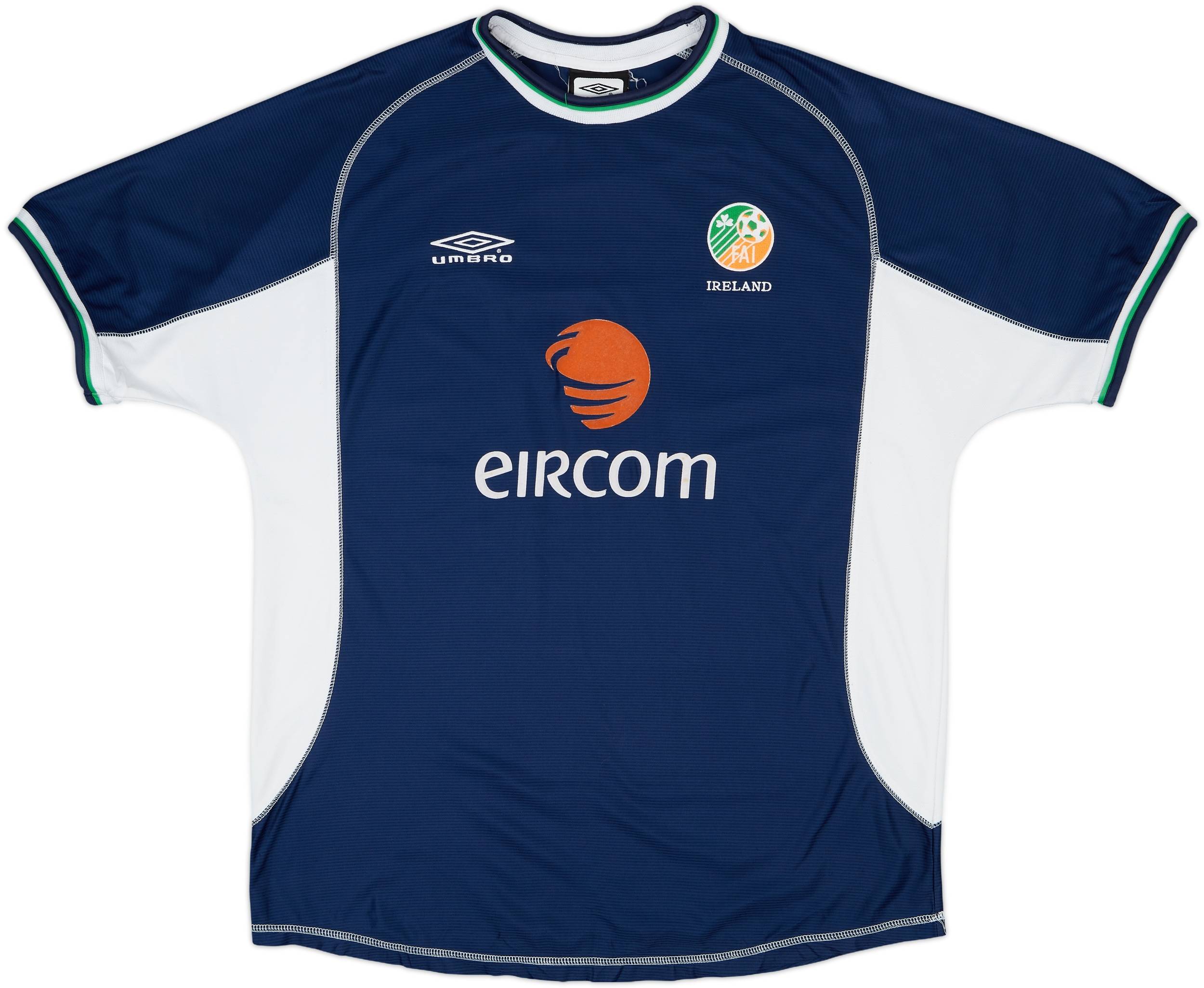Umbro Fá Ireland training top L ネイビー 2022-23 Ireland Umbro Training Top - 10/10 - (L)