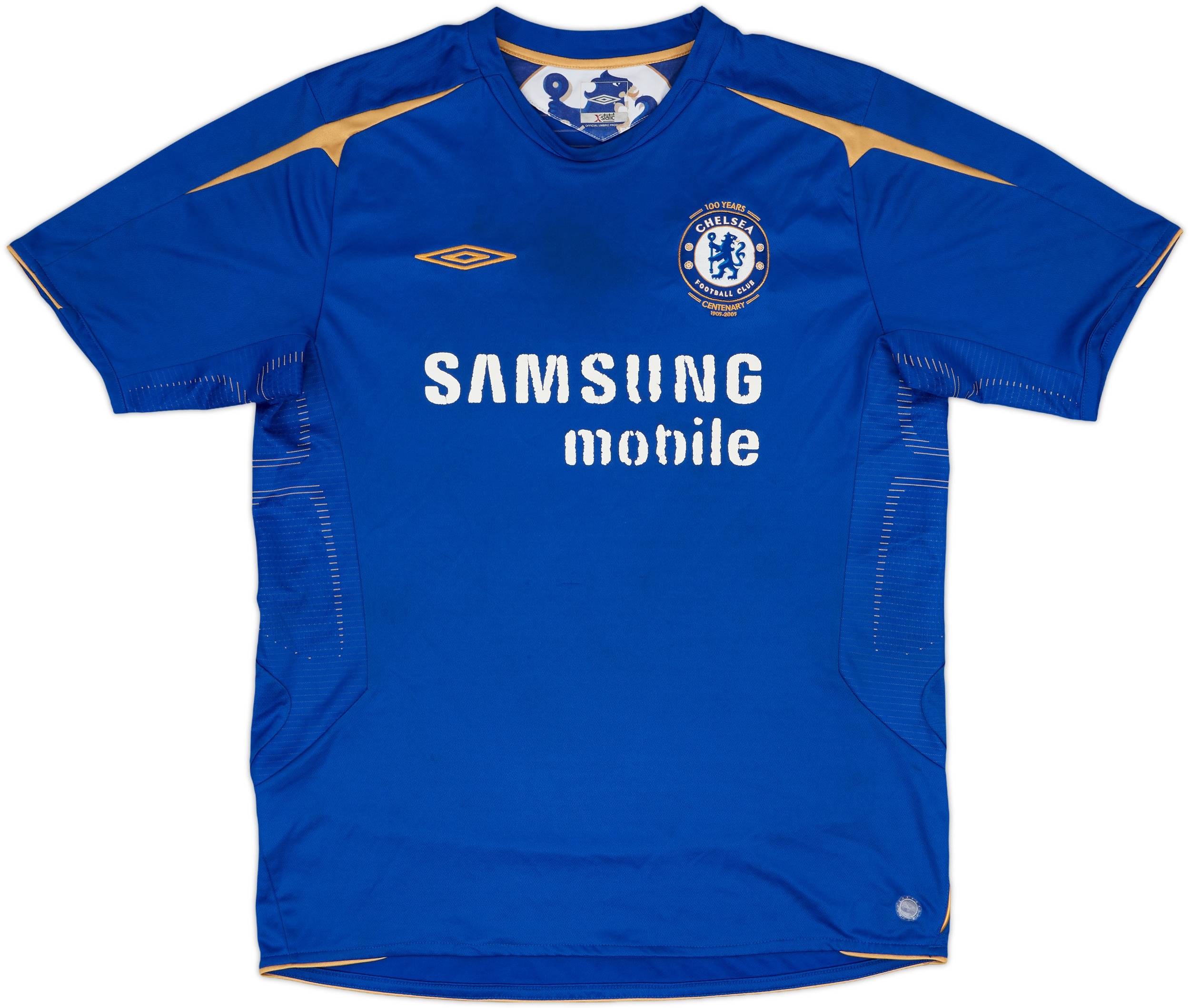 2005-06 Chelsea Centenary Home Shirt - 5/10 - (L)