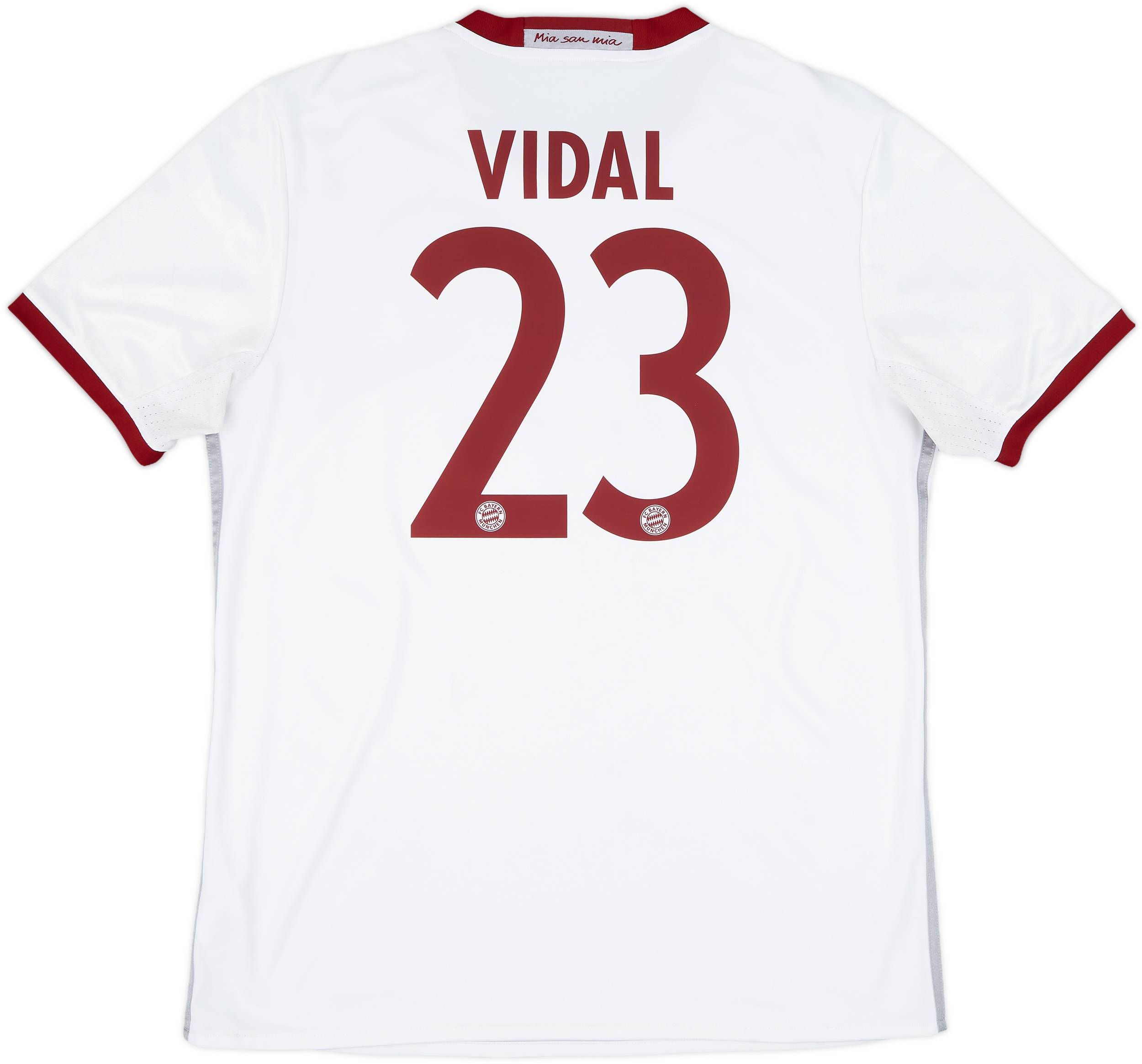 2016-17 Bayern Munich Third Shirt Vidal #23 - 8/10 - (L)