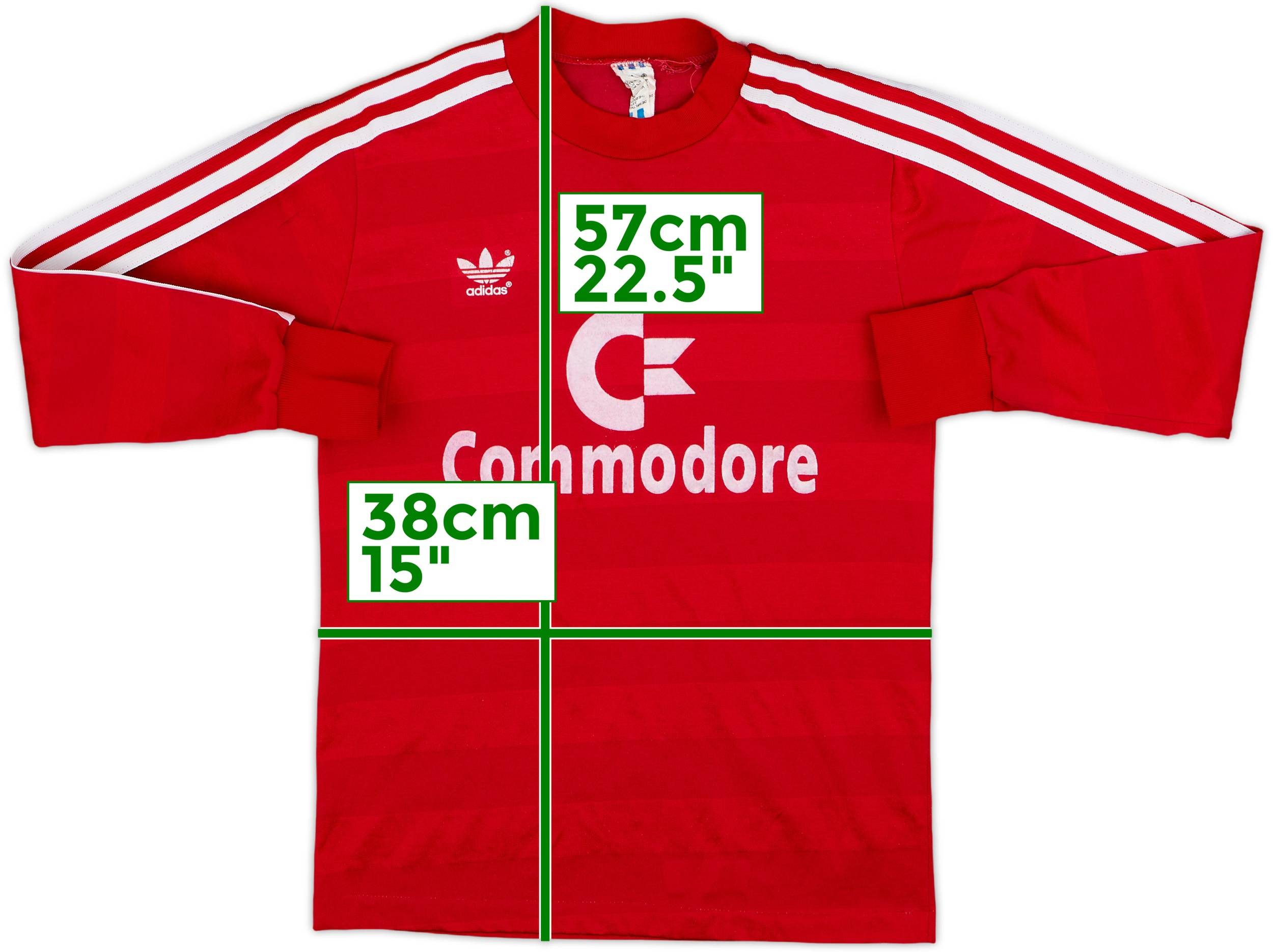 1984-89 Bayern Munich Home L/S Shirt - 8/10 - (XS)