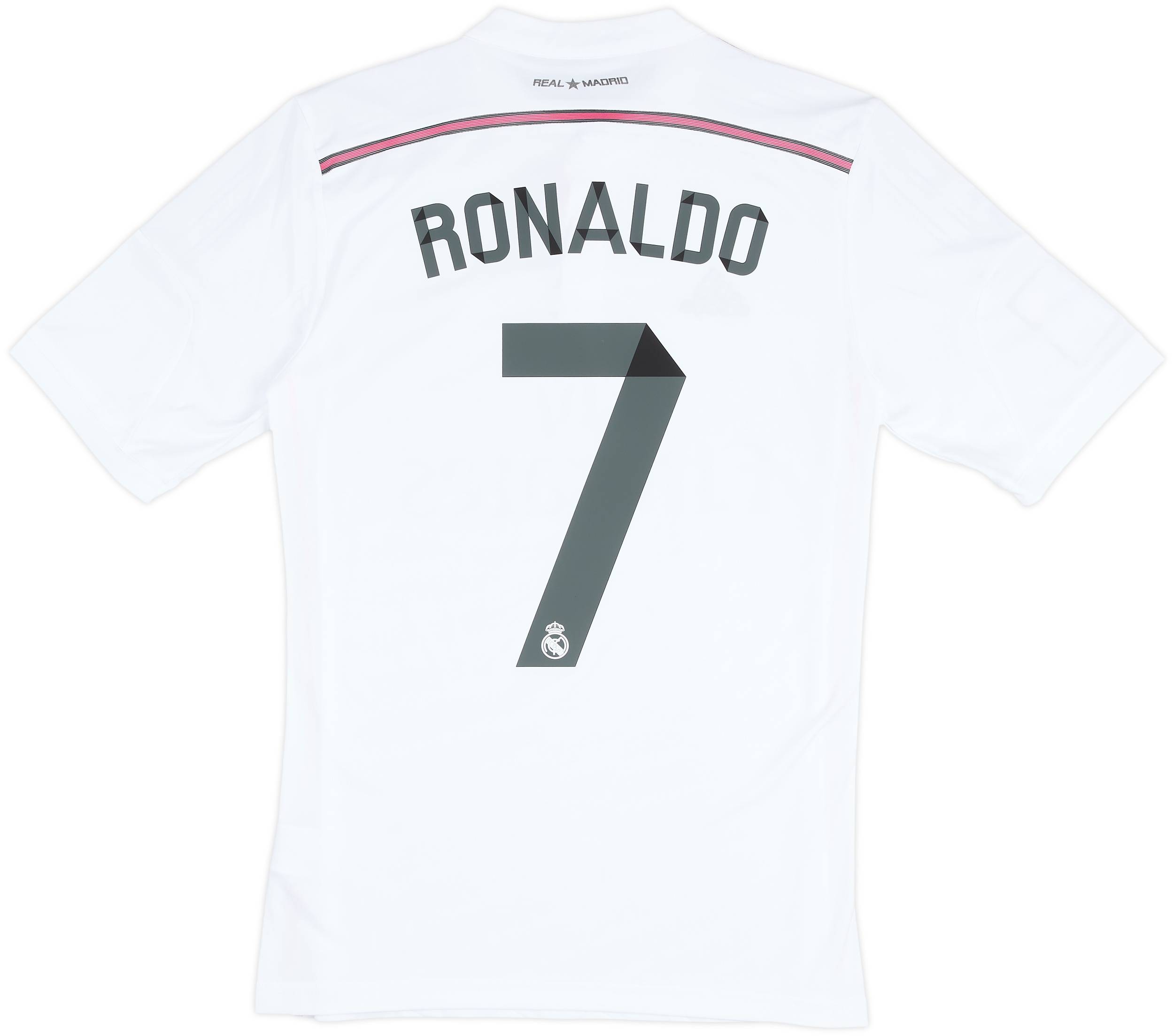 2014-15 Real Madrid Home Shirt Ronaldo #7