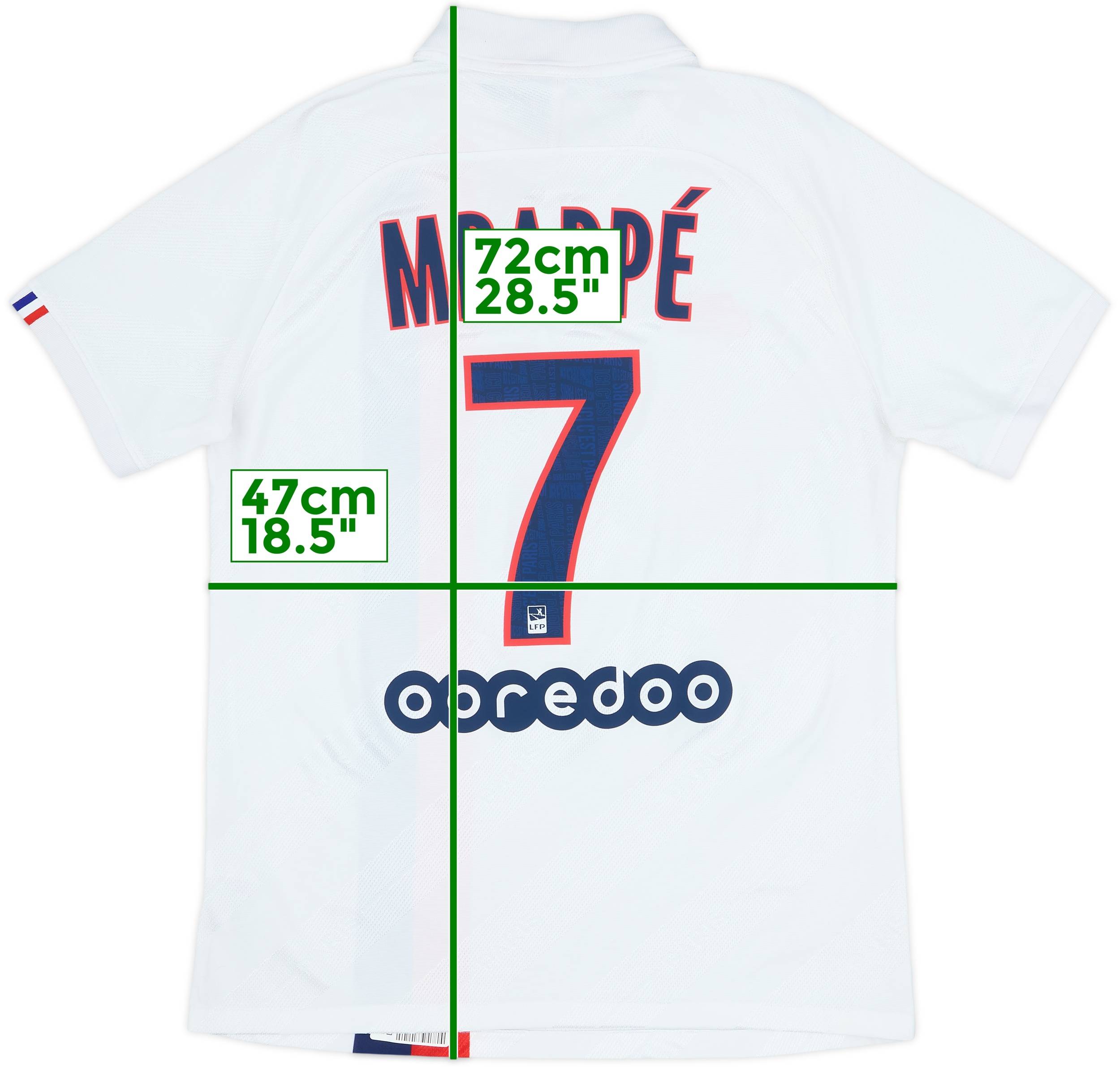 2019-20 Paris Saint-Germain Authentic Third Shirt Mbappe #7 - 8/10