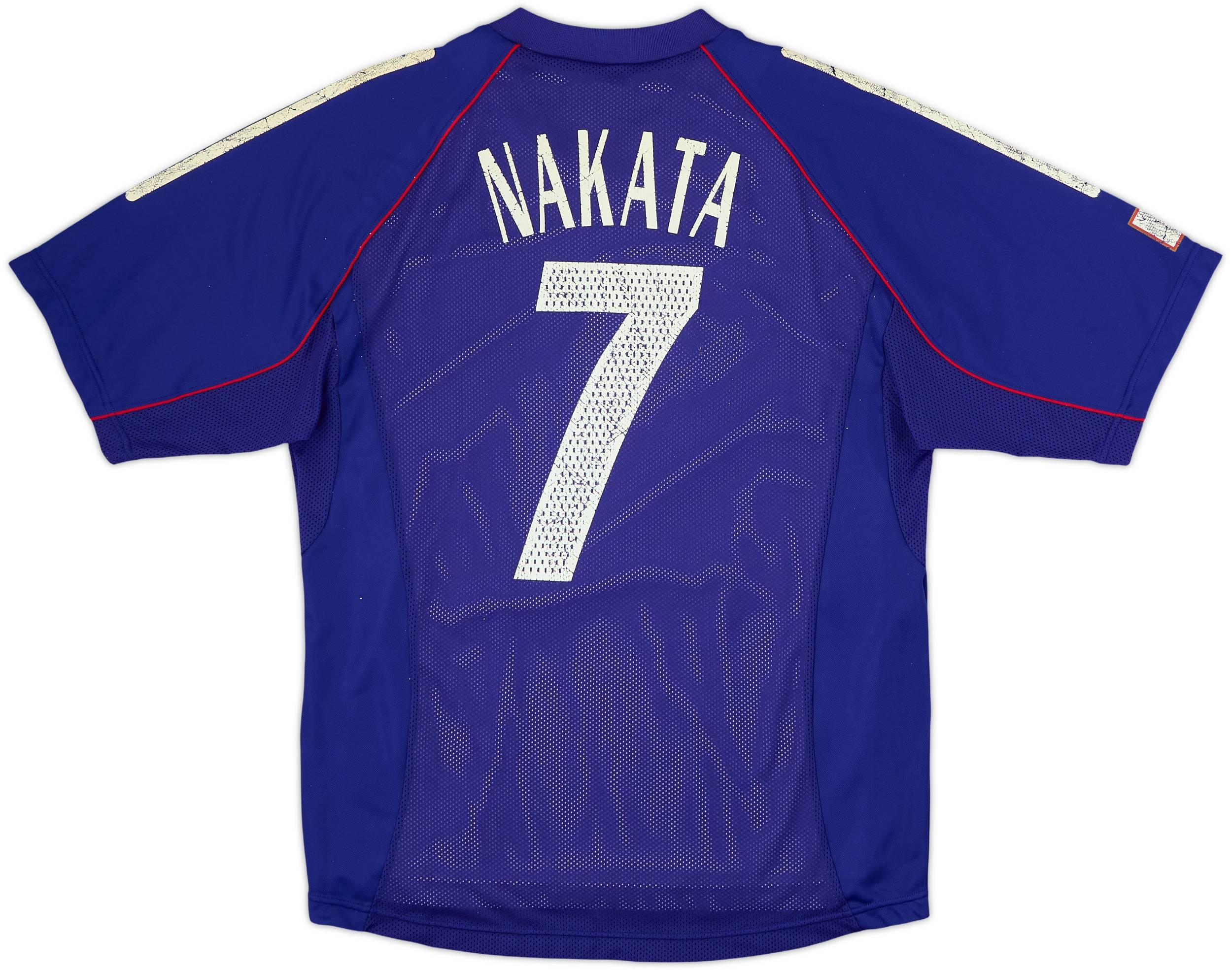 2002-04 Japan Player Issue Home Shirt Nakata #7 - 5/10 - (M)