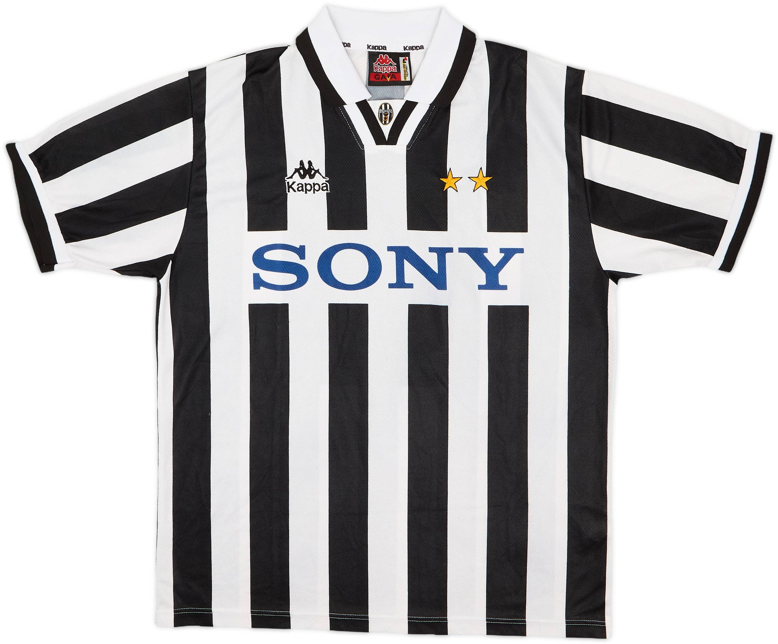 1995-97 Juventus Home Shirt Deschamps #14 - 4/10 - (L)