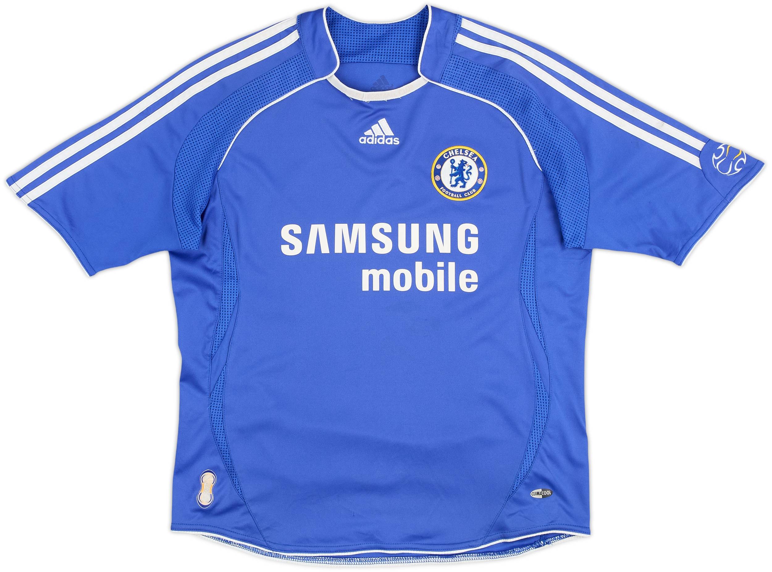 06-08 Chelsea 正規品【Team Geist】 2006-08 Chelsea Home Shirt - 7/10 - (M.Boys)