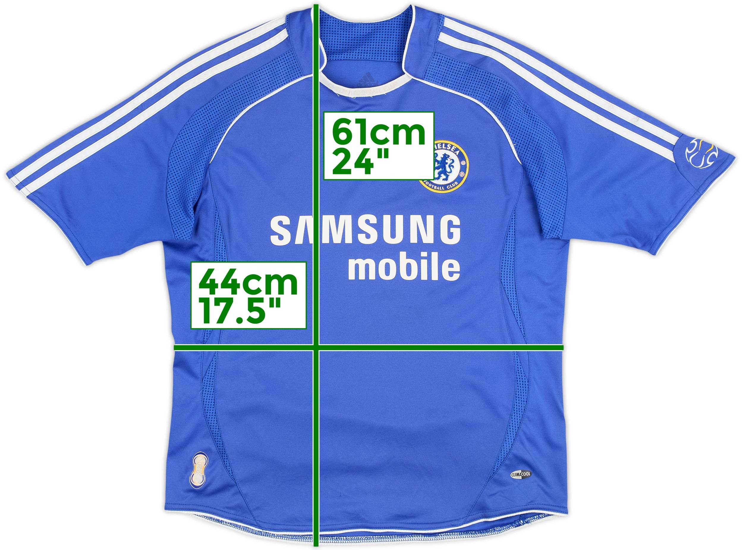 2006-08 Chelsea Home Shirt - 7/10 - (M.Boys)