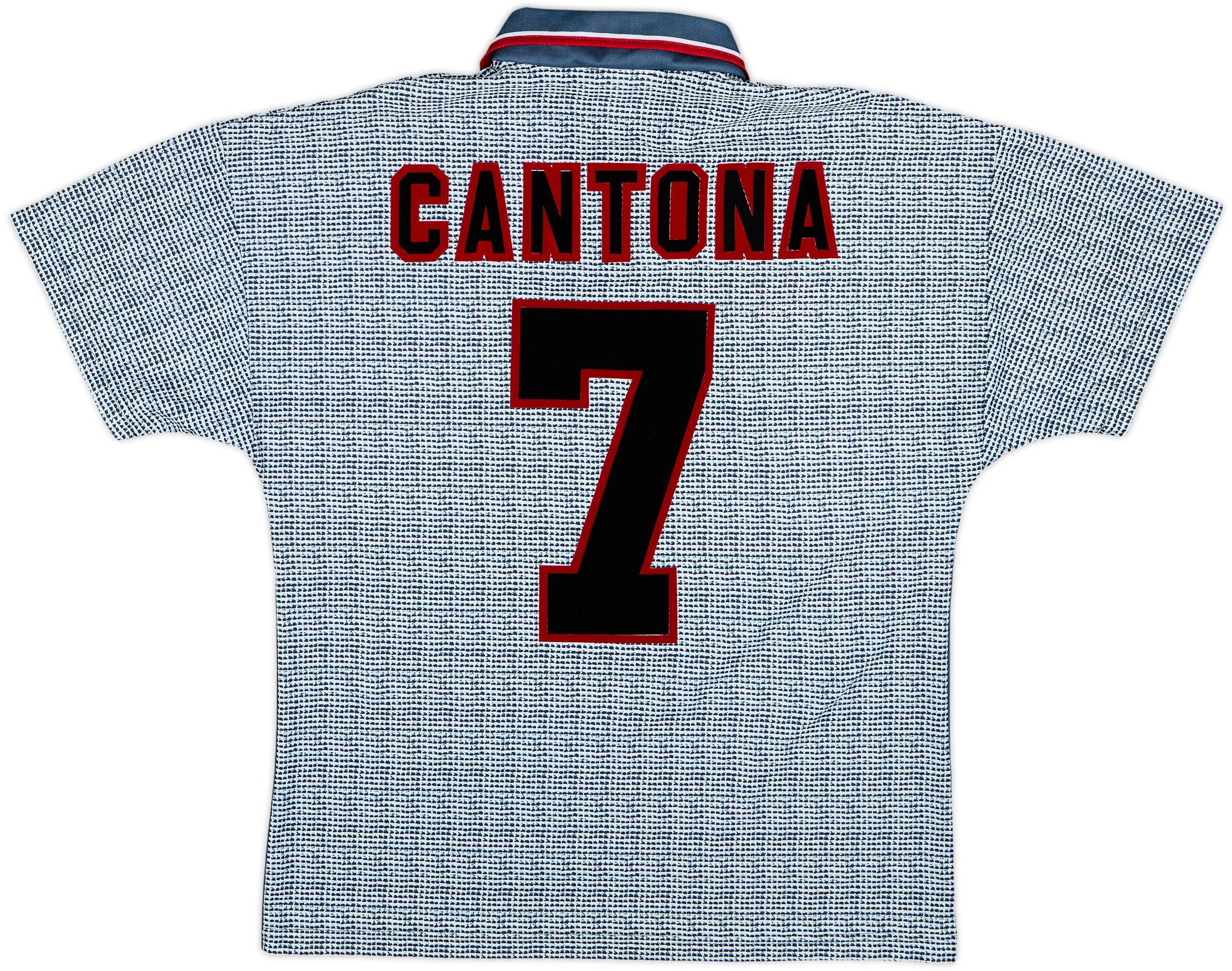 1995-96 Manchester United Away Shirt Cantona #7 - 9/10 - (M)