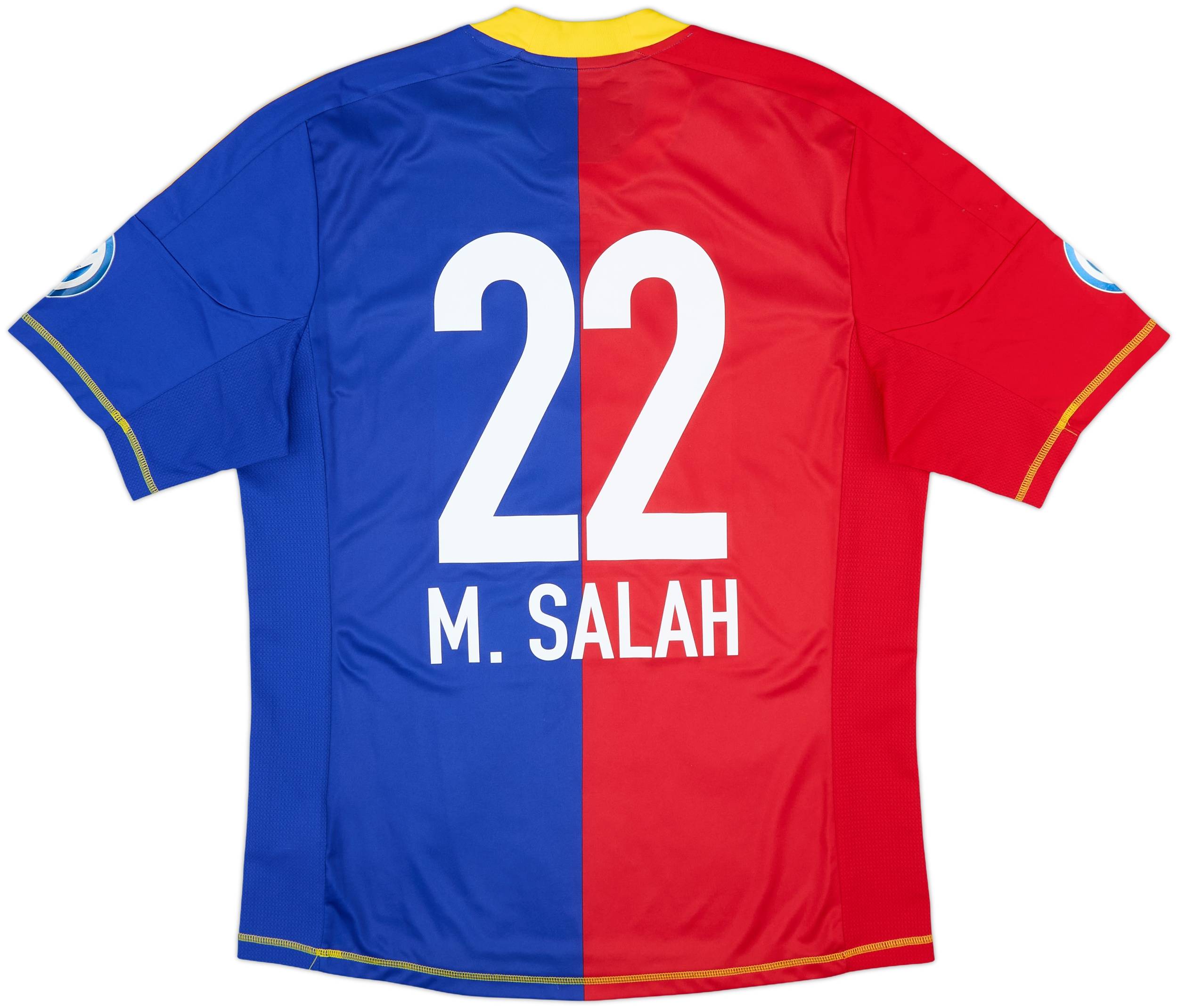 2012-13 FC Basel Home Shirt M.Salah #22 - 8/10 - (L)