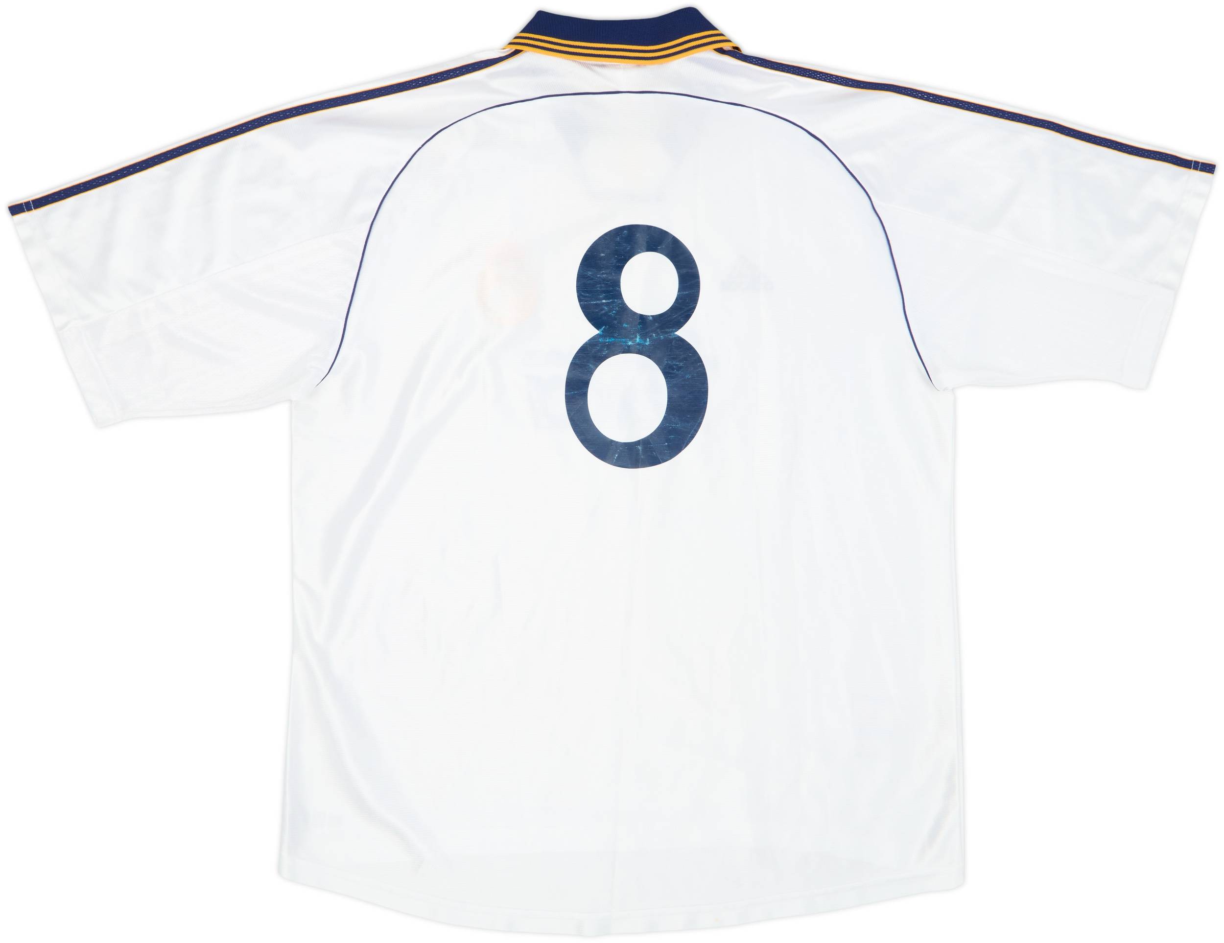 1998-00 Real Madrid Home Shirt #8 - 7/10 - (XL)