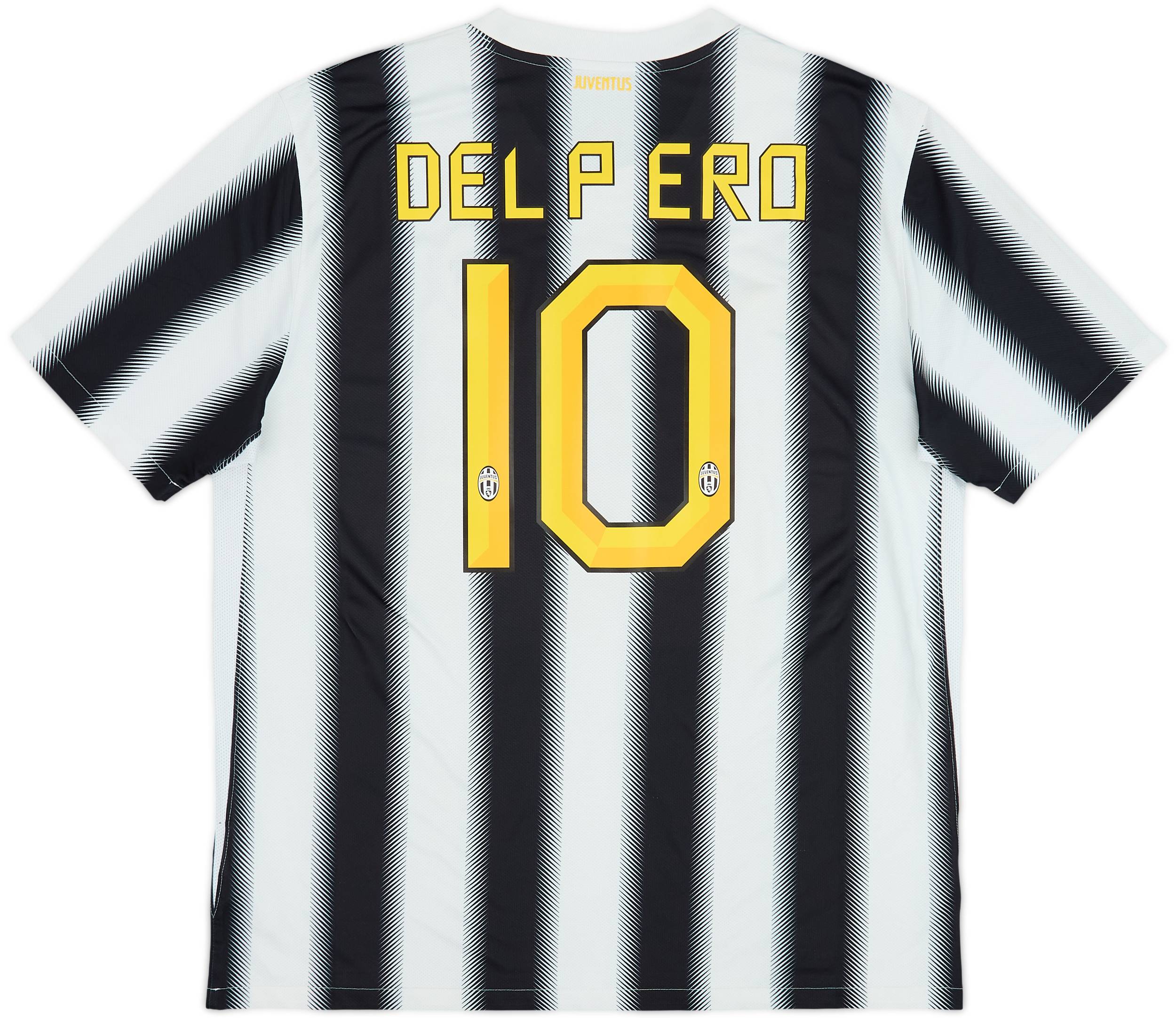 2011-12 Juventus Home Shirt Del Piero #10 - 4/10 - (XL)