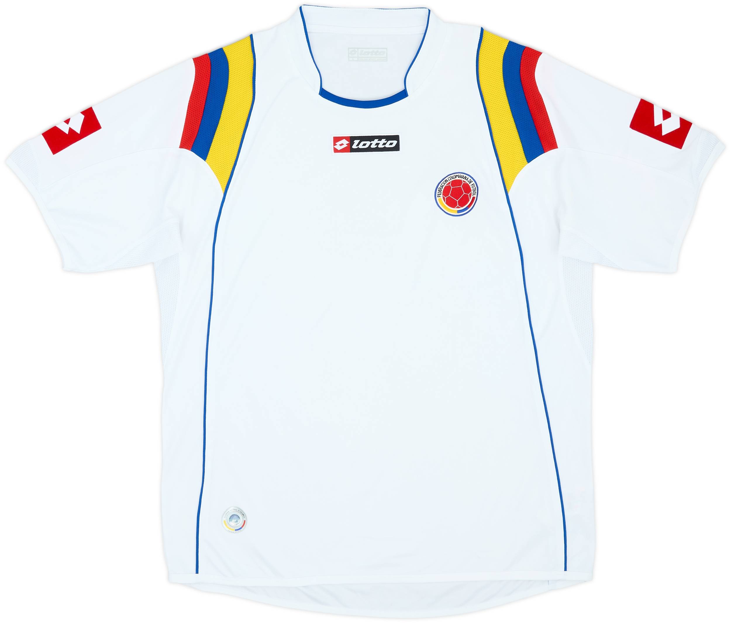 【選手用】 デポルティーボ ラ コルーニャ 2009/10 Lotto ジャージ 2009-10 Colombia Third Shirt - 6/10 - (L)