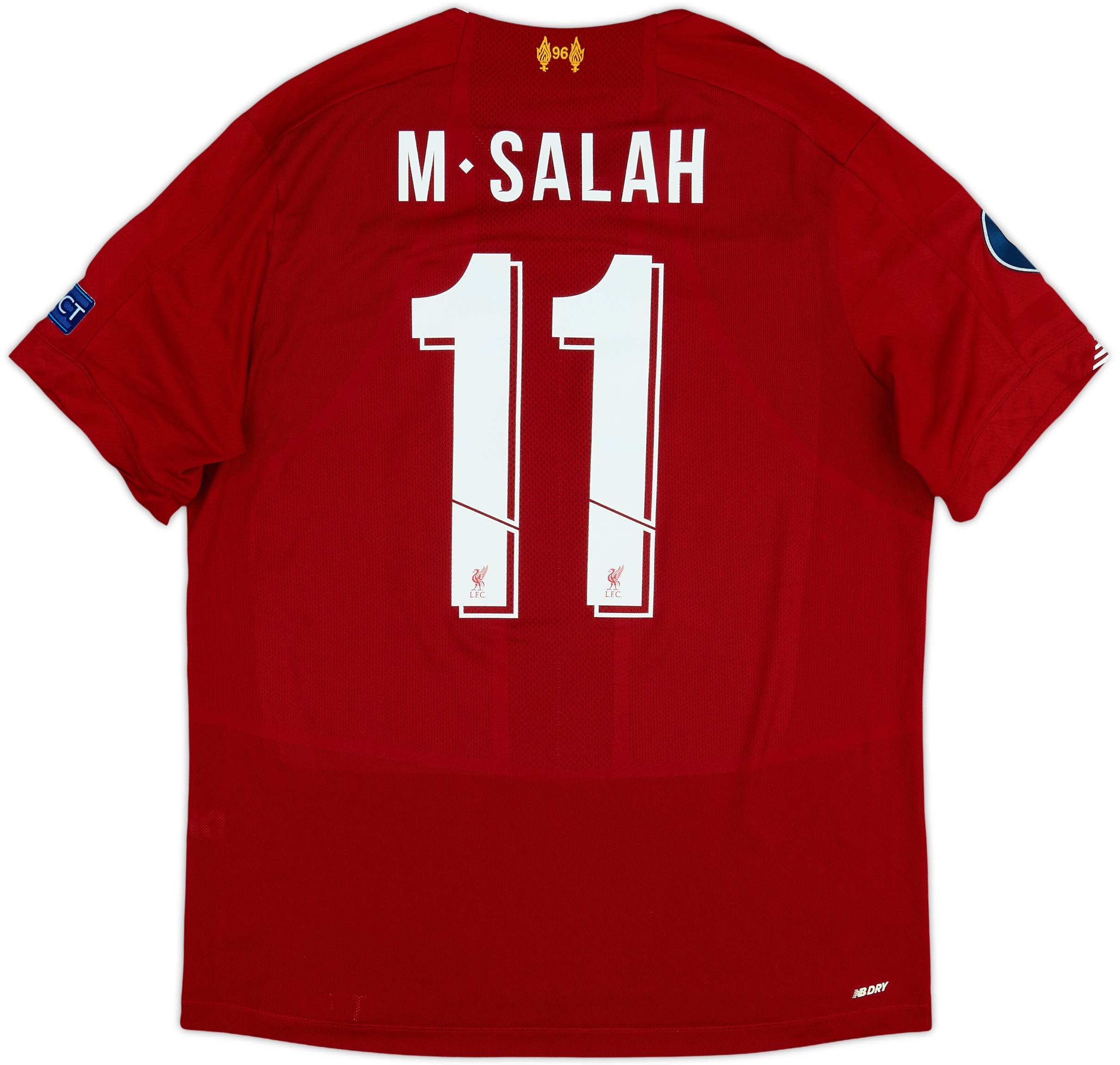 2019-20 Liverpool Home Shirt M.Salah #11 - 8/10 - (L)