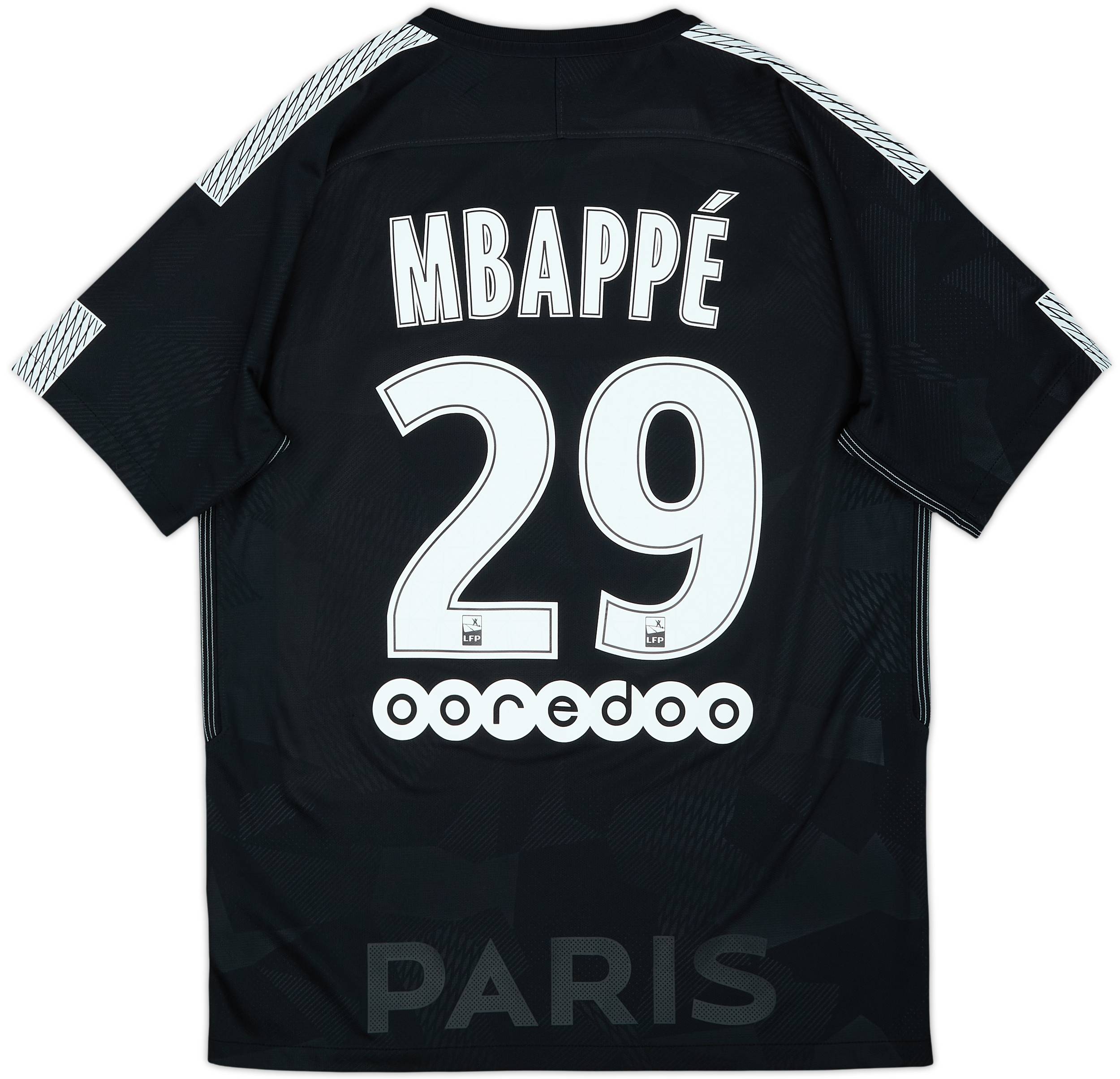 2017-18 Paris Saint-Germain Third Shirt Mbappe #29 - 10/10 - (M)
