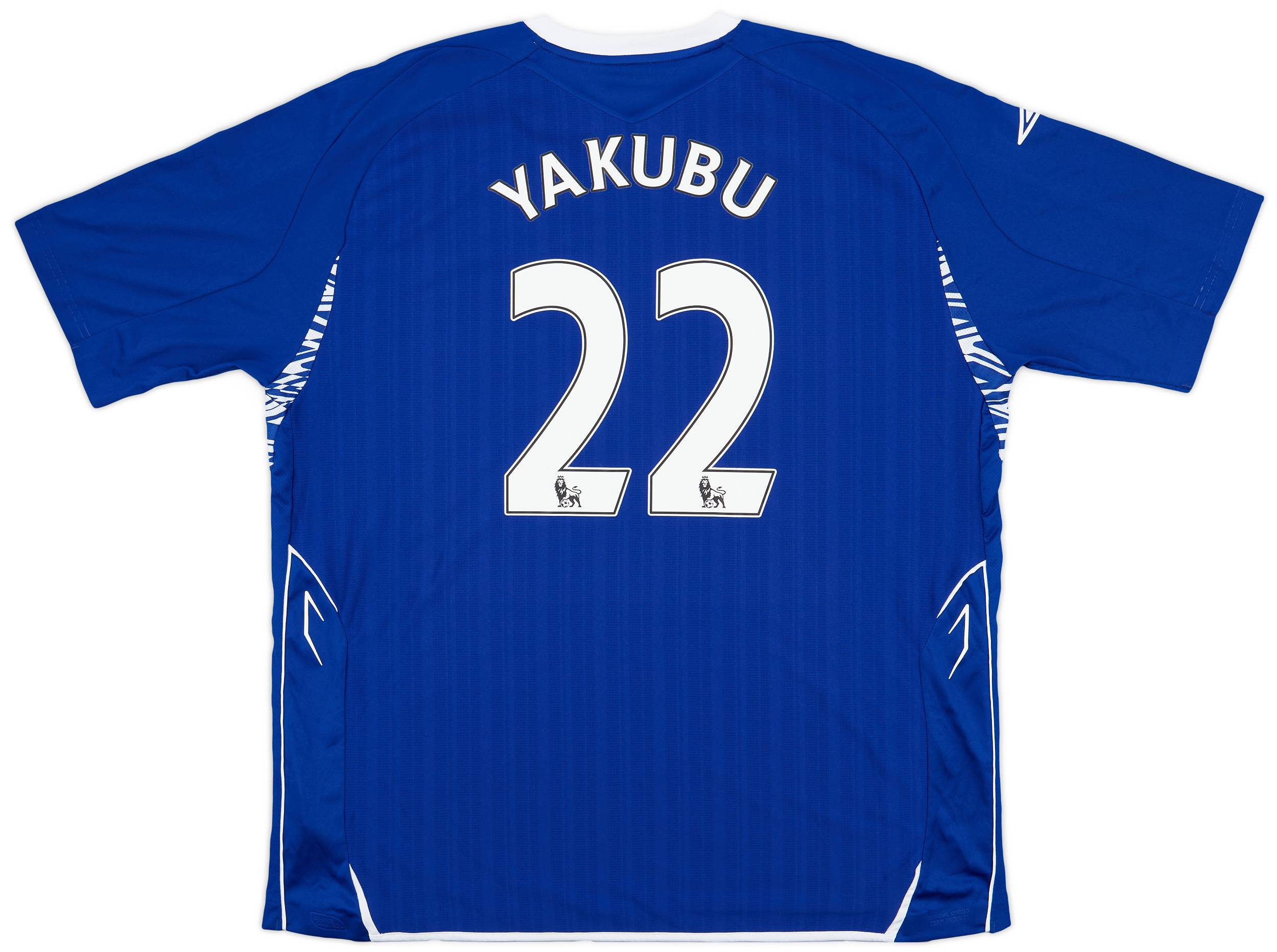 2007-08 Everton Home Shirt Yakubu #22 - 9/10 - (3XL)