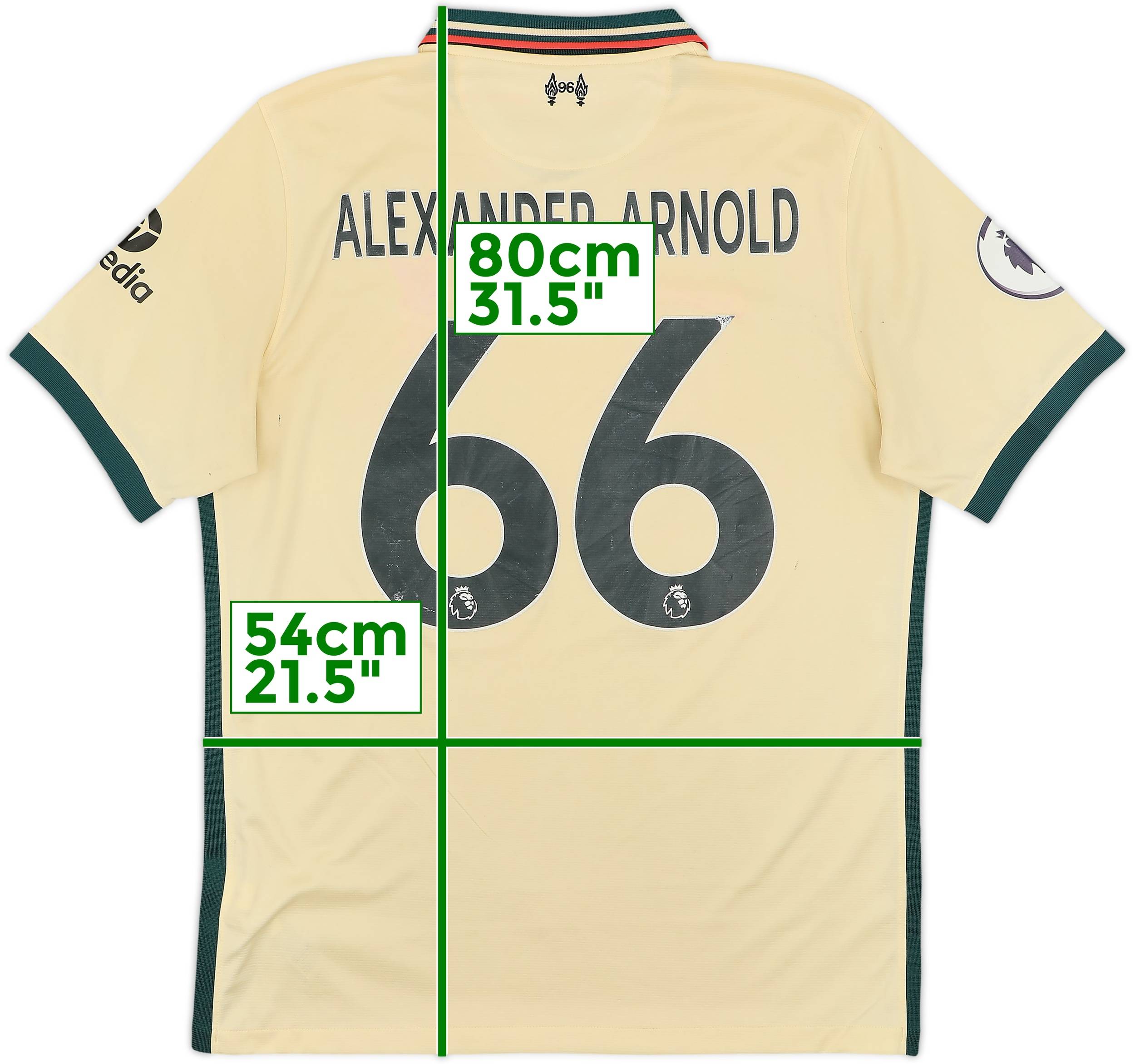 新品 21-22 リバプール ALEXANDER-ARNOLD 66番 シャツ 2021-22 Liverpool Away Shirt Alexander-Arnold #66 - 5/10 - (L)