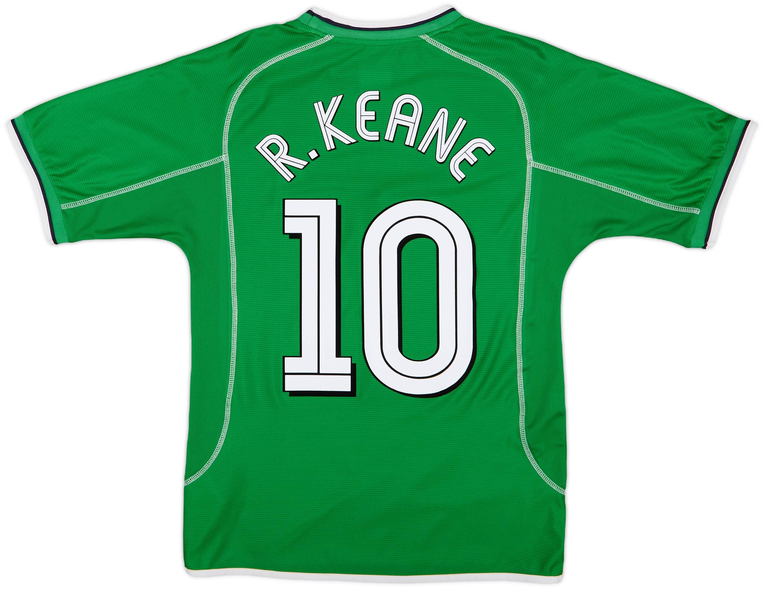 2001-03 Ireland 'World Cup 2002' Home Shirt Keane #6 - 10/10