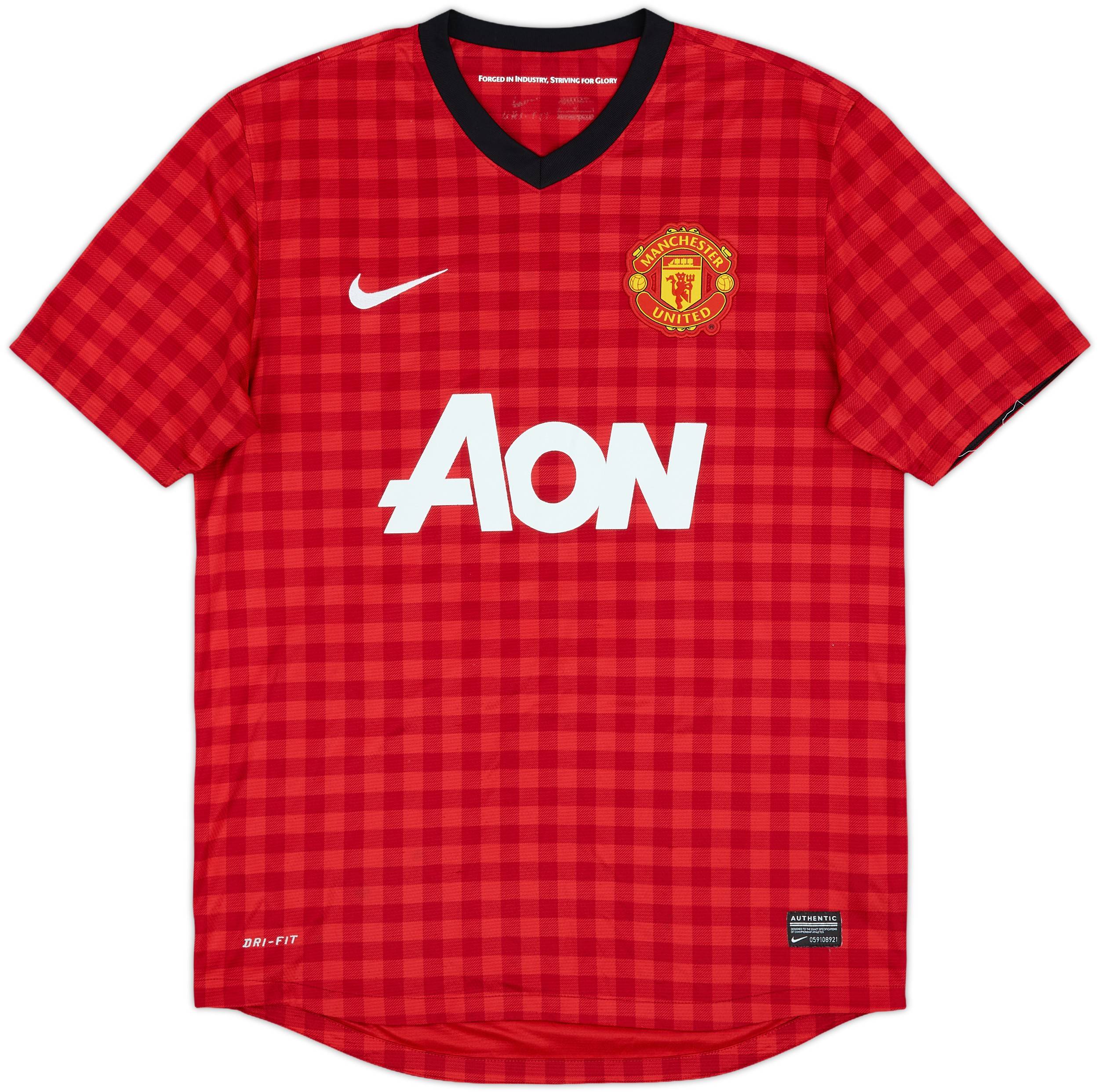 2012-13 Manchester United Home Shirt v.Persie #20 - 7/10 - (M)