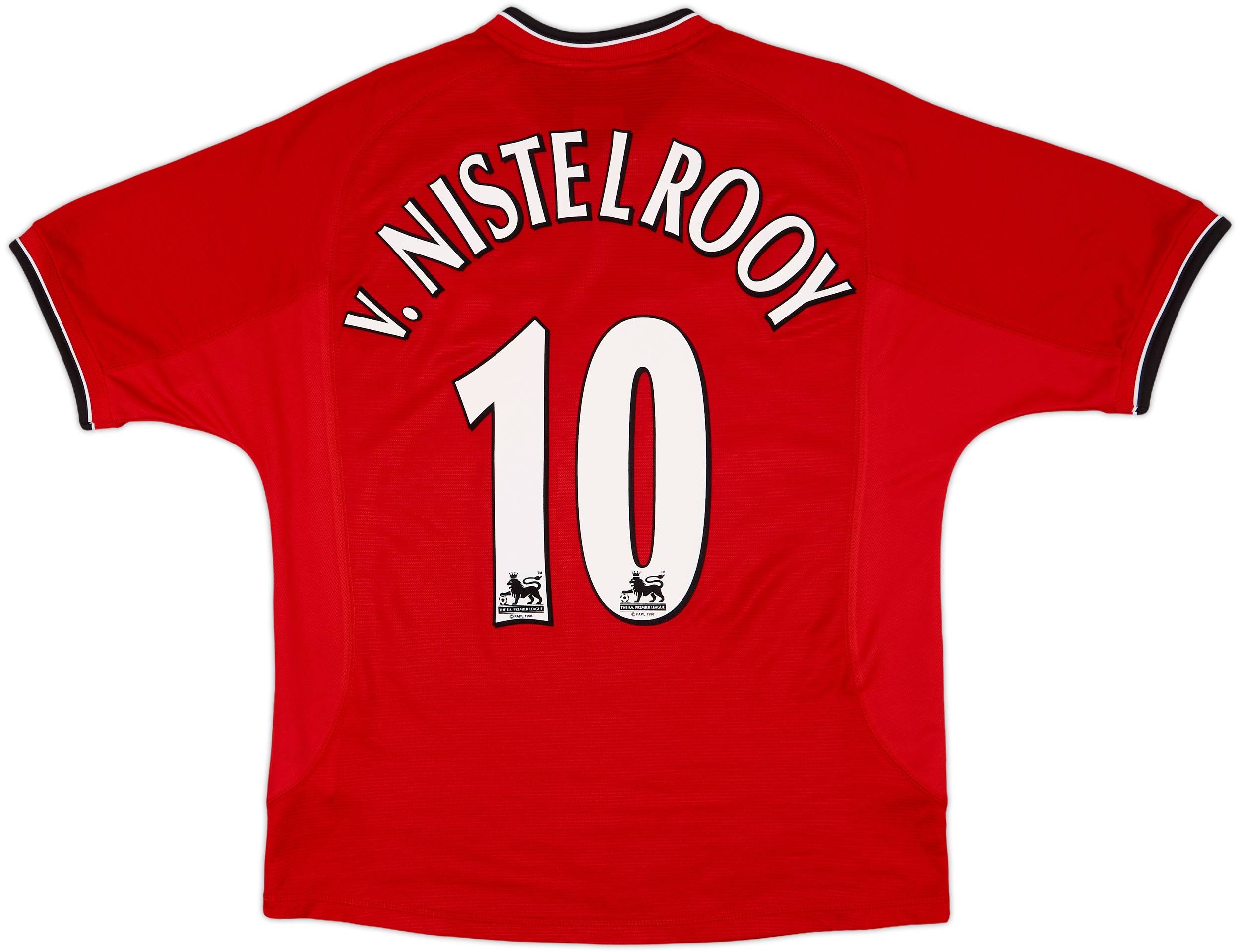 2000-02 Manchester United Home Shirt V.Nistelrooy #10 - 10