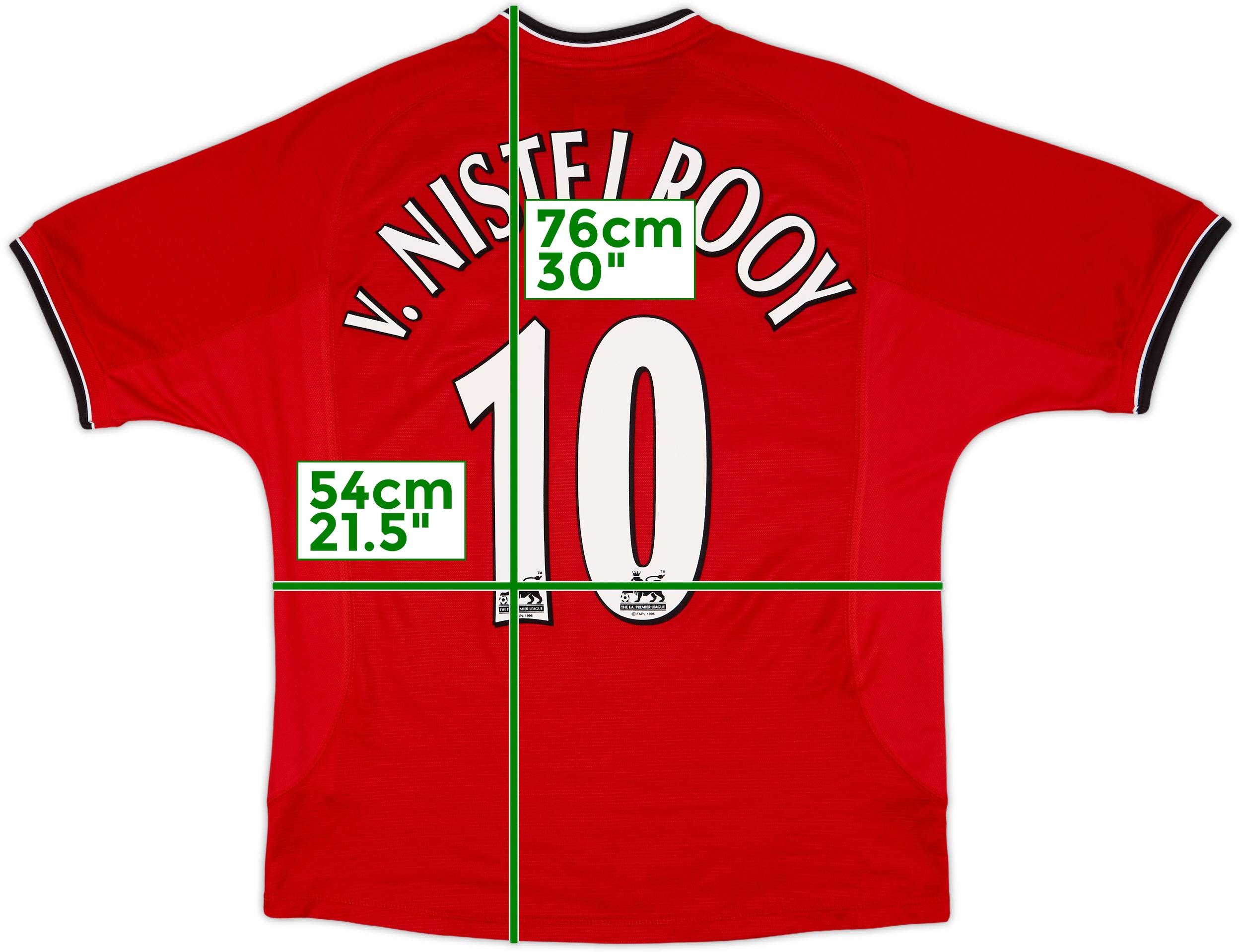 ウェア Nike Manchester United V. Nistelrooy 10 Manchester United van Nistelrooy 10 EPL Away Shirt Nike Long