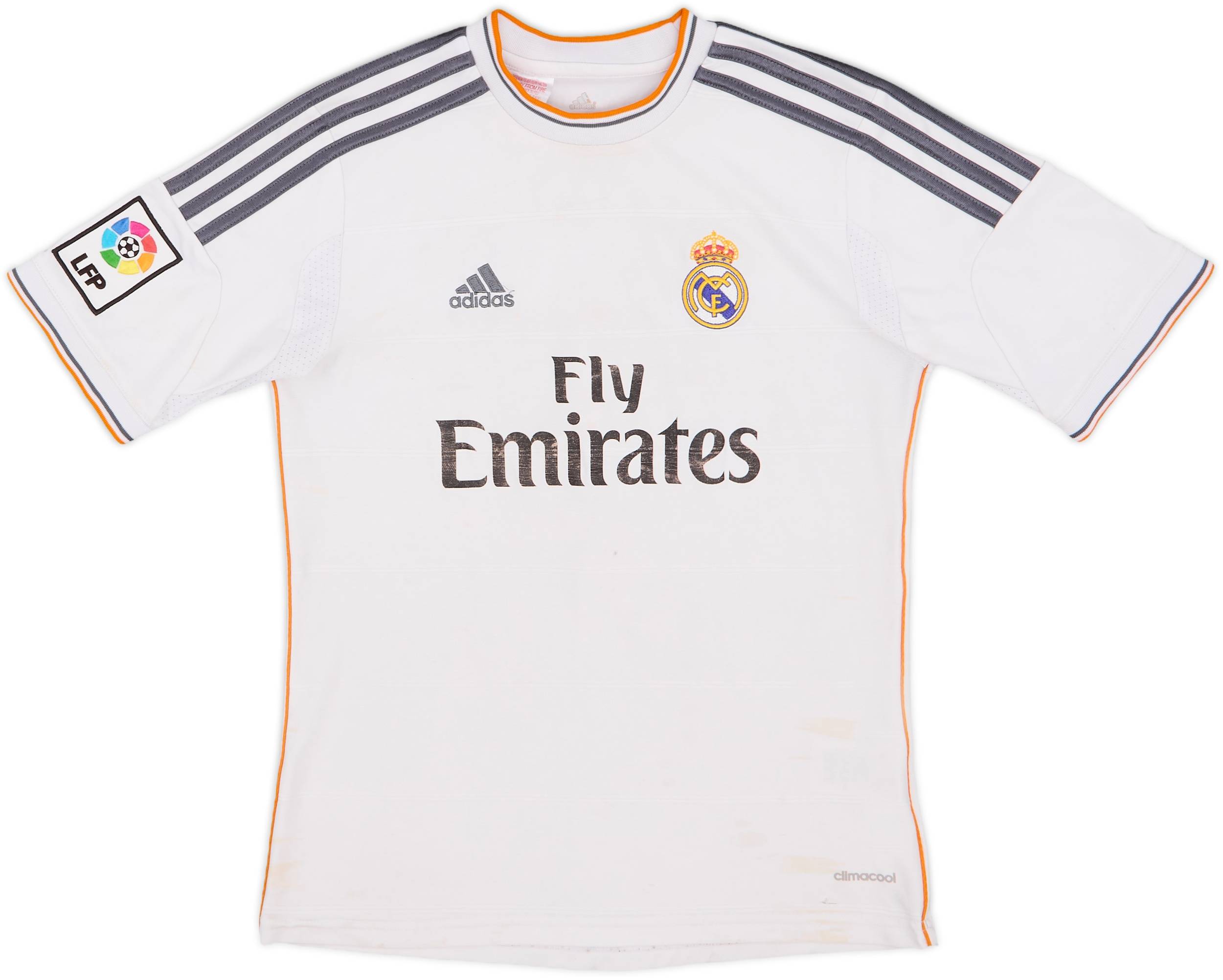 2013-14 Real Madrid Home Shirt Ronaldo #7 - 4/10 - (M.Boys)