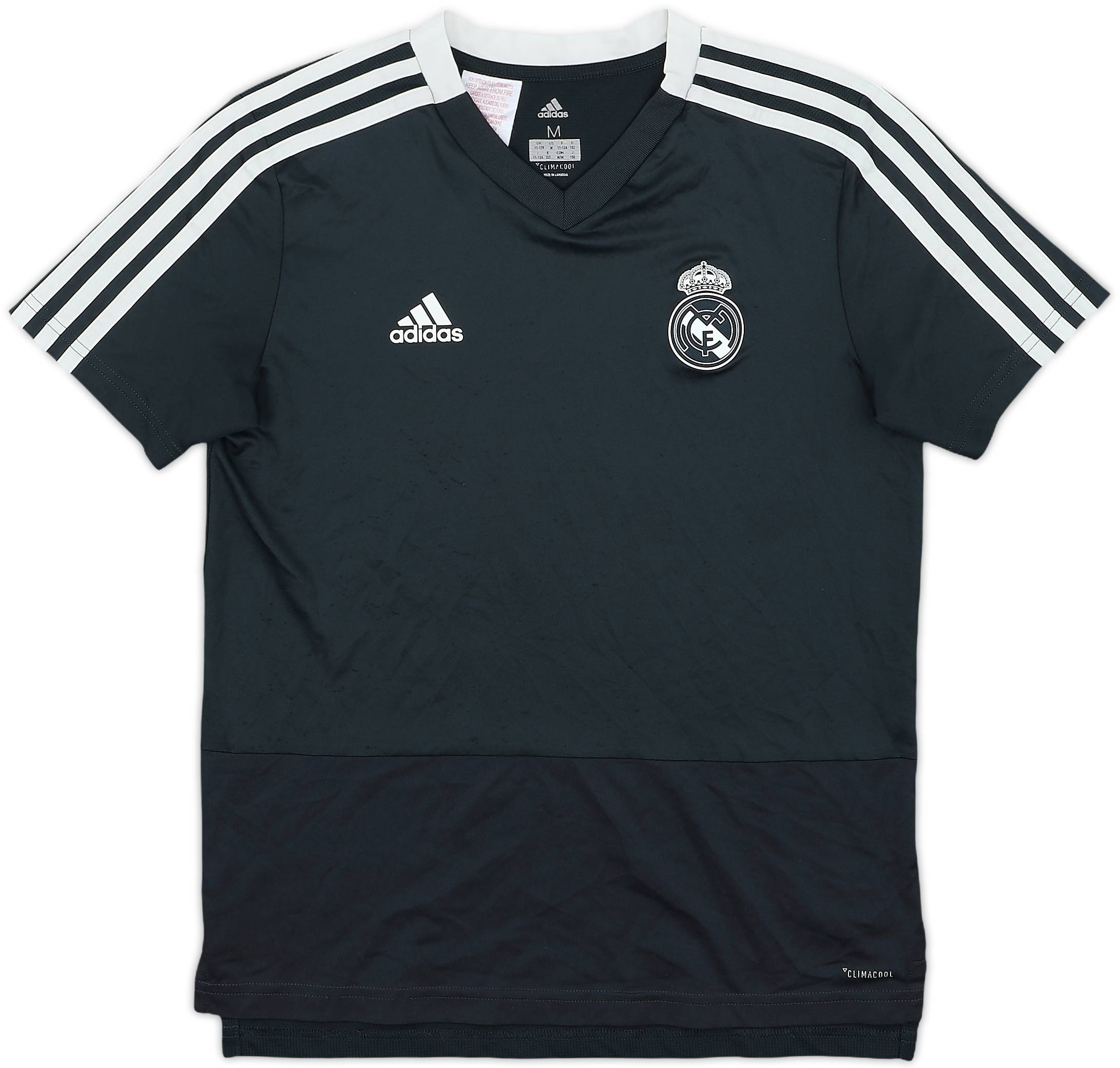 adidas - レアルマドリード 18/19 トレーニングトップ Fly Emirates 2018-19 Real Madrid adidas Training Shirt - 8/10 - (M.Boys)