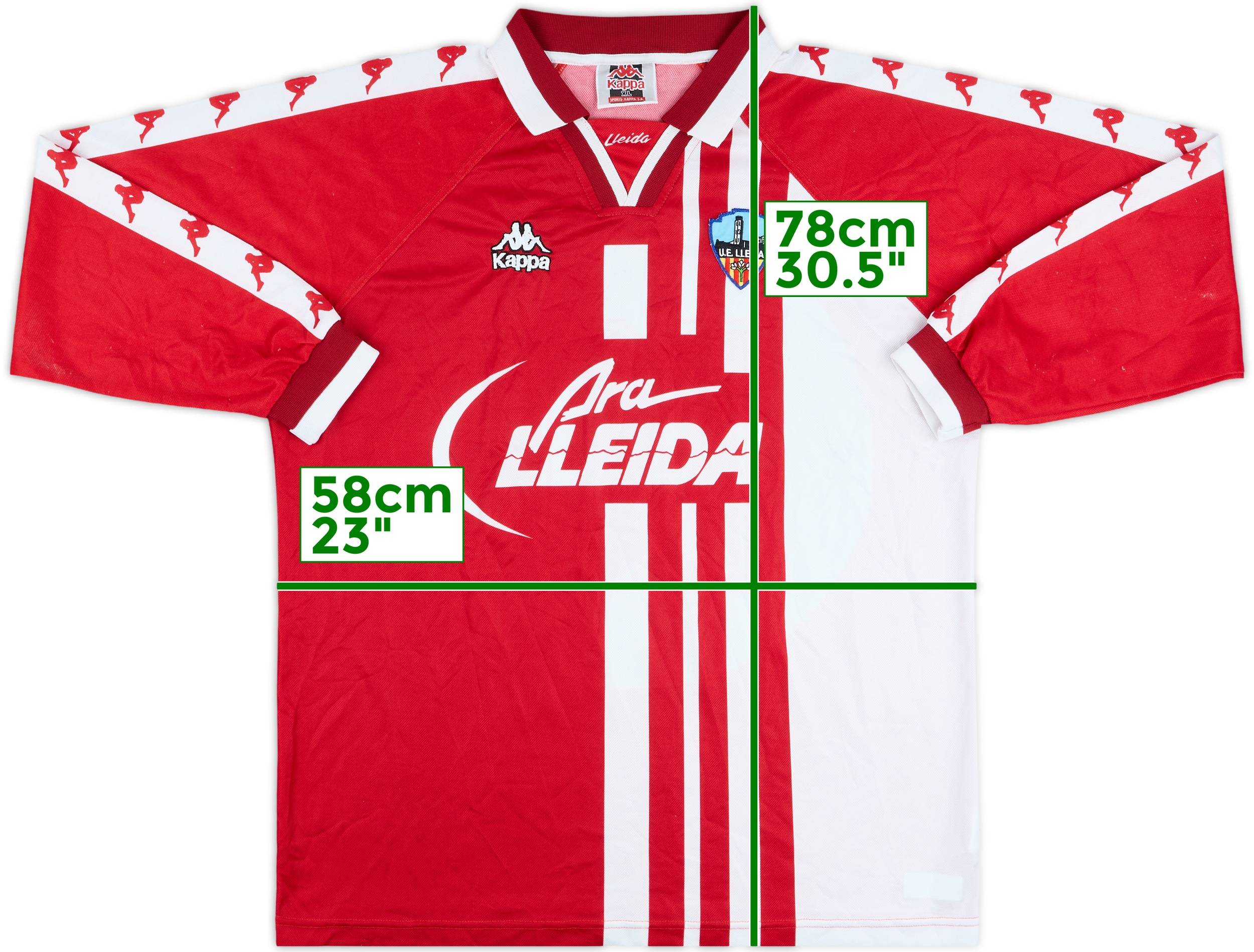 1996-97 UE Lleida Match Issue Away L/S Shirt #10