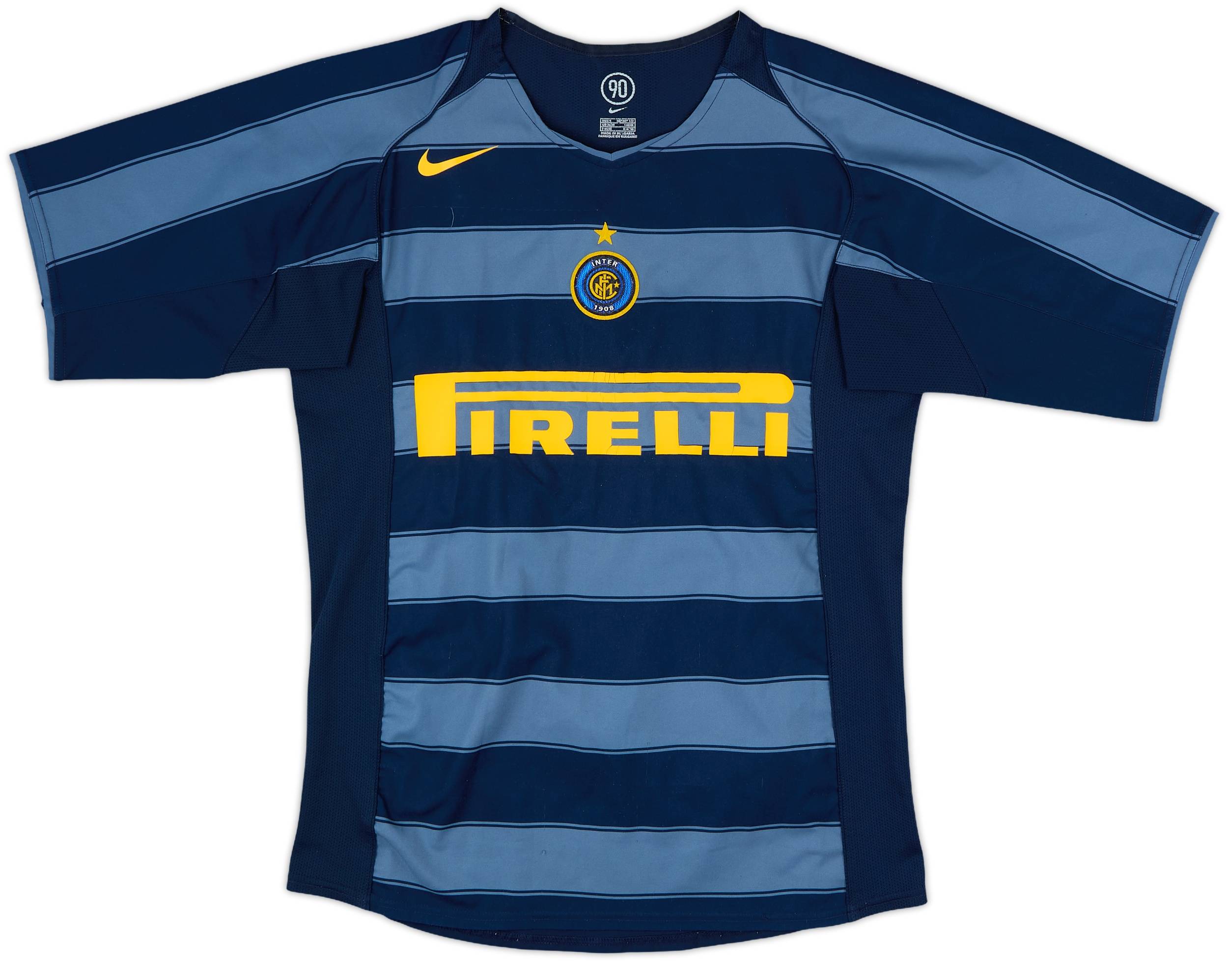 MGcup　INTER MILAN - 2004/2005 () ULTRA RARE Nike Inter Milan 3rd Soccer Football Jersey 2004