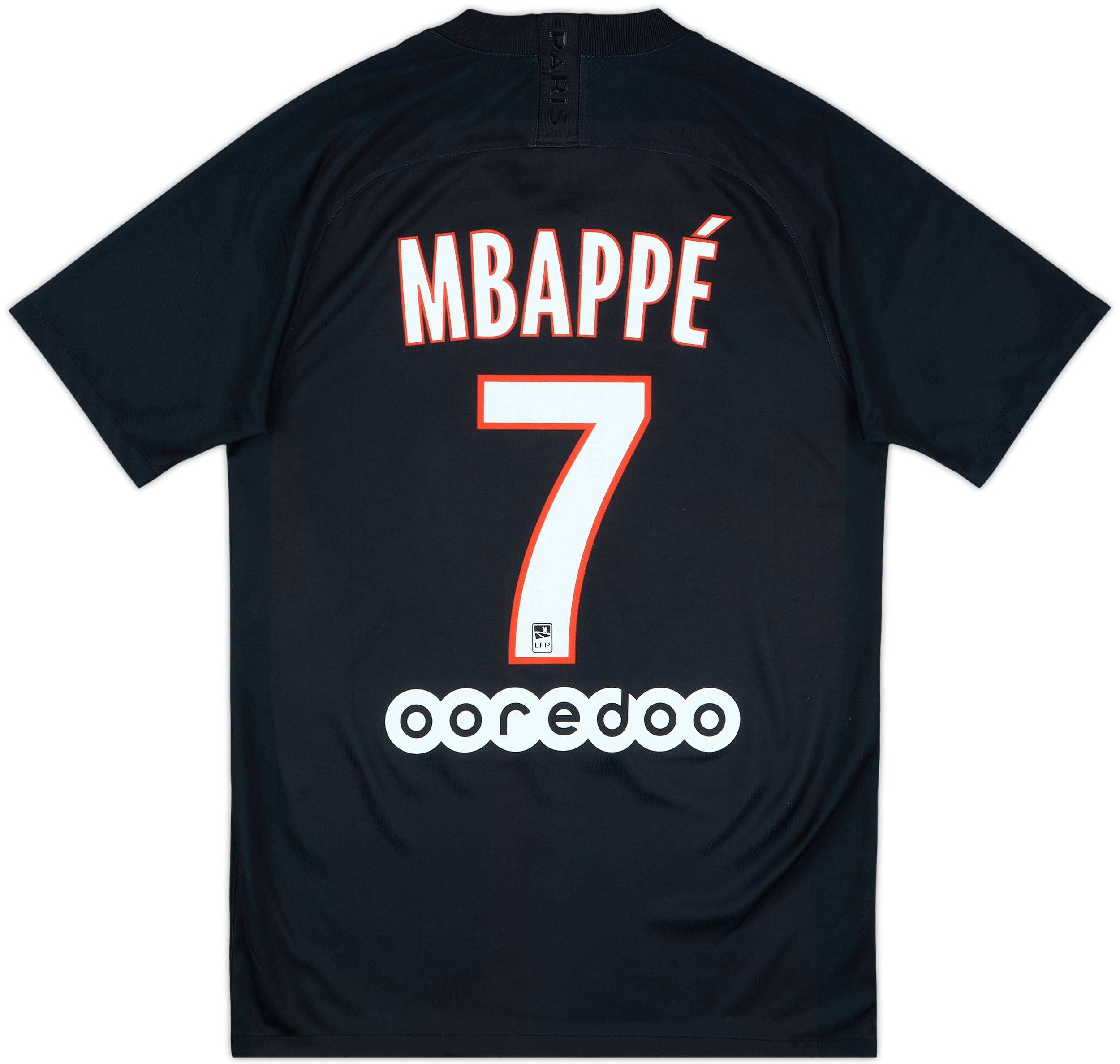 2019-20 Paris Saint-Germain Fourth Shirt Mbappe #7 - 10/10 - (S)
