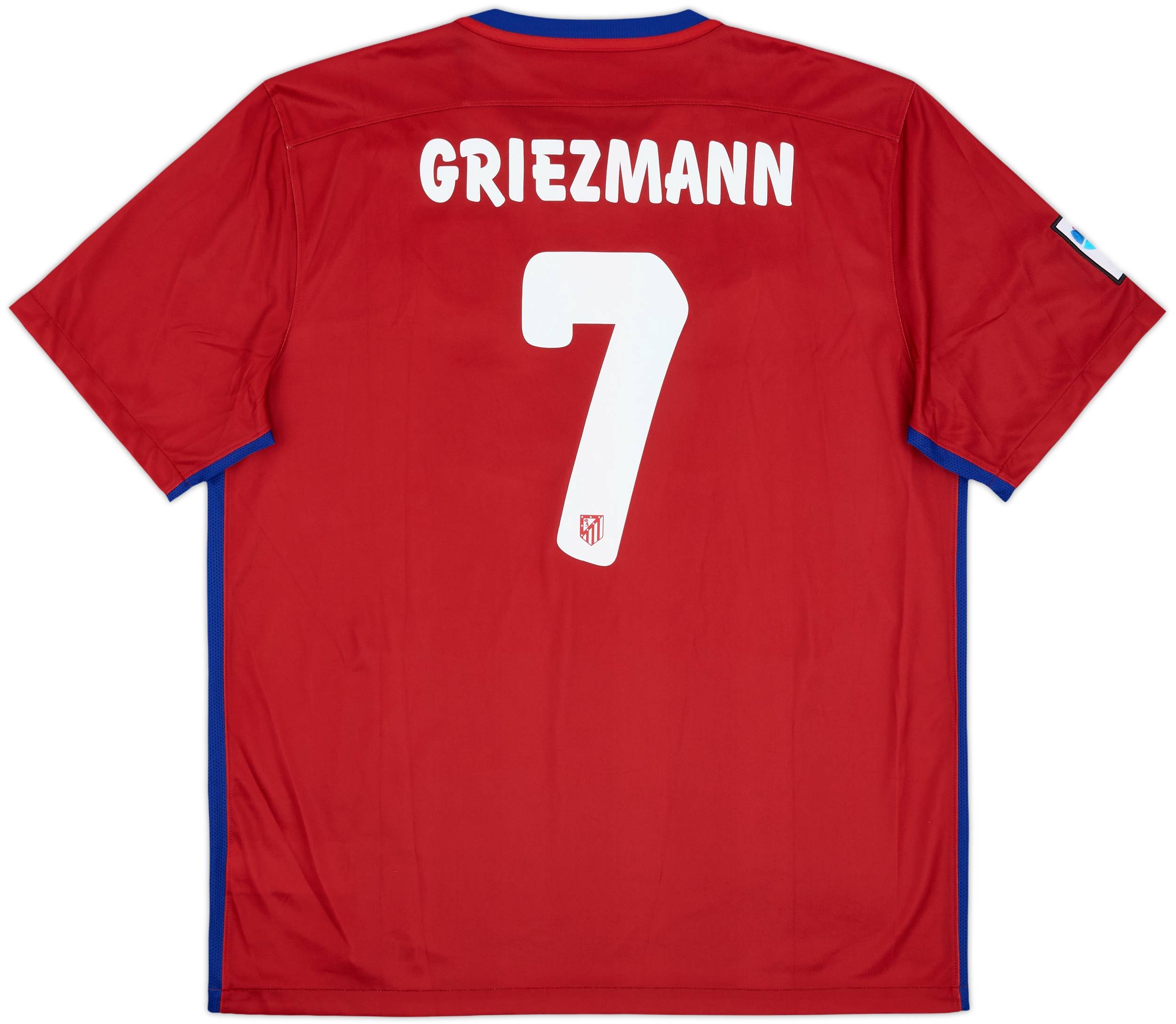 15/16 アトレティコ・マドリード GRIEZMANN 7 ユニフォーム 15/16 アトレティコ・マドリード GRIEZMANN 7 ユニフォーム