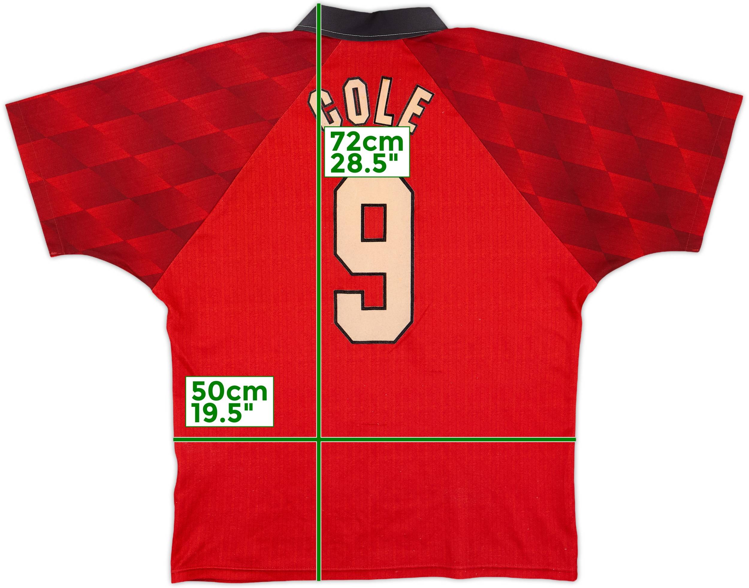 ウェア 1996-98 Manchester United  Shirt 1996-98 Manchester United Home Shirt Cantona #7